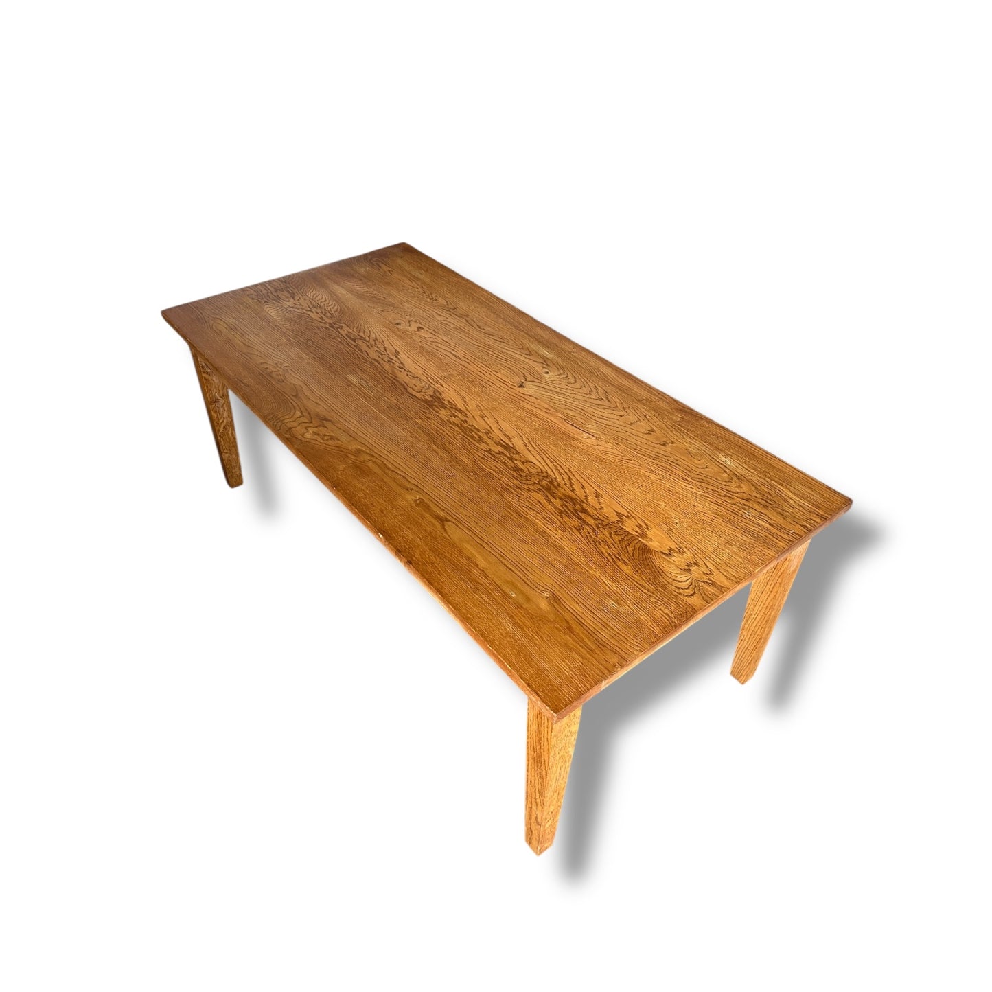 John Laurence Solid Oak Coffee Table | Mid Century Modern Classic