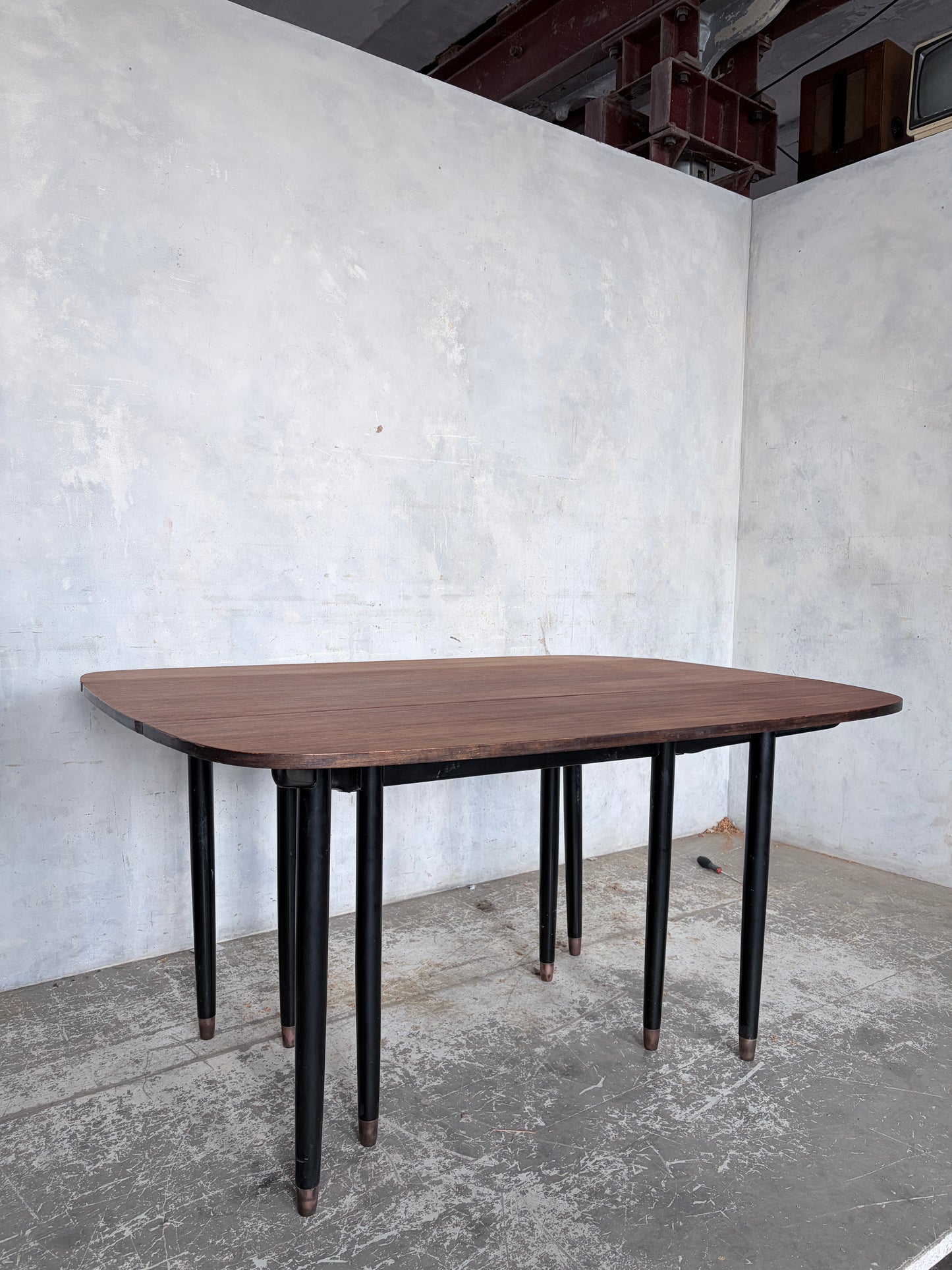 Mid Century G Plan Librenza Drop Leaf Dining Table – Teak Extending Table