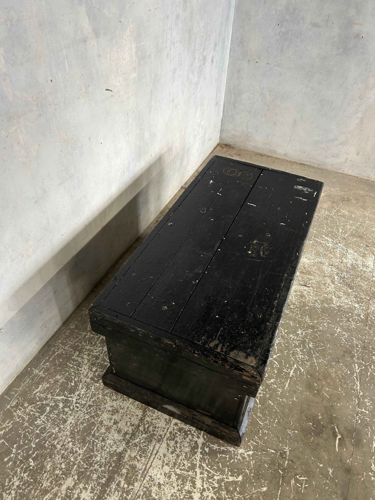 Vintage Military Wooden Tool Chest | Old Army Storage Box with Compartments