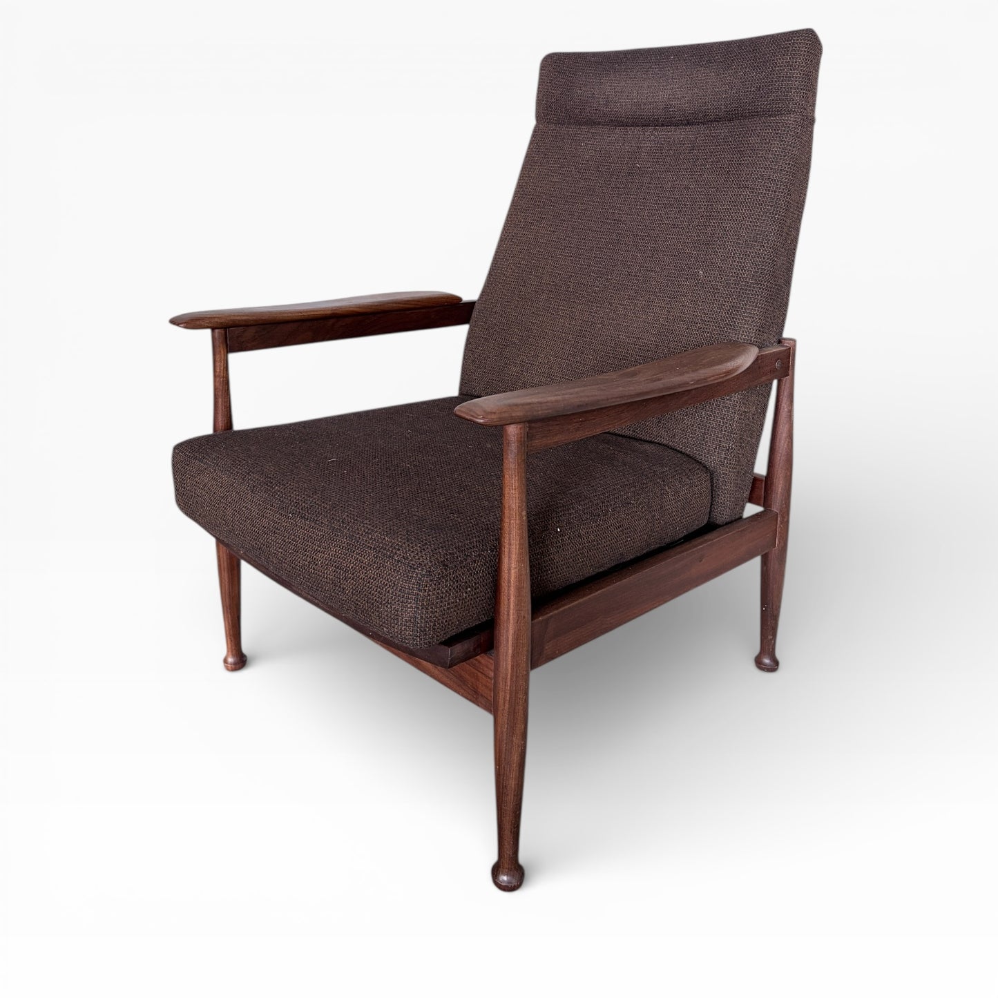 Guy Rogers ‘Manhattan’ Teak Reclining Armchair – Mid-Century — view 7