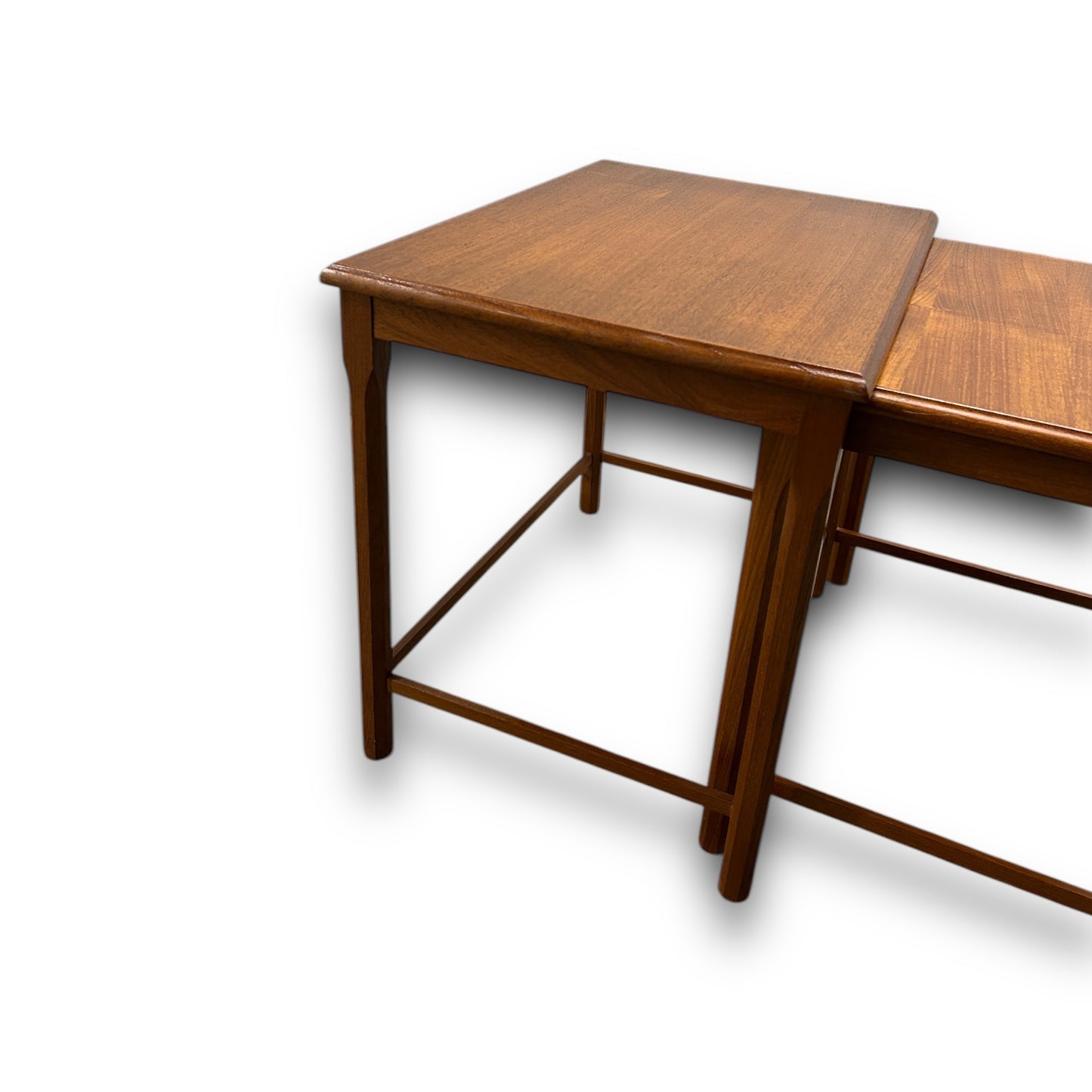 Mid Century Teak Wood Nest of Tables
