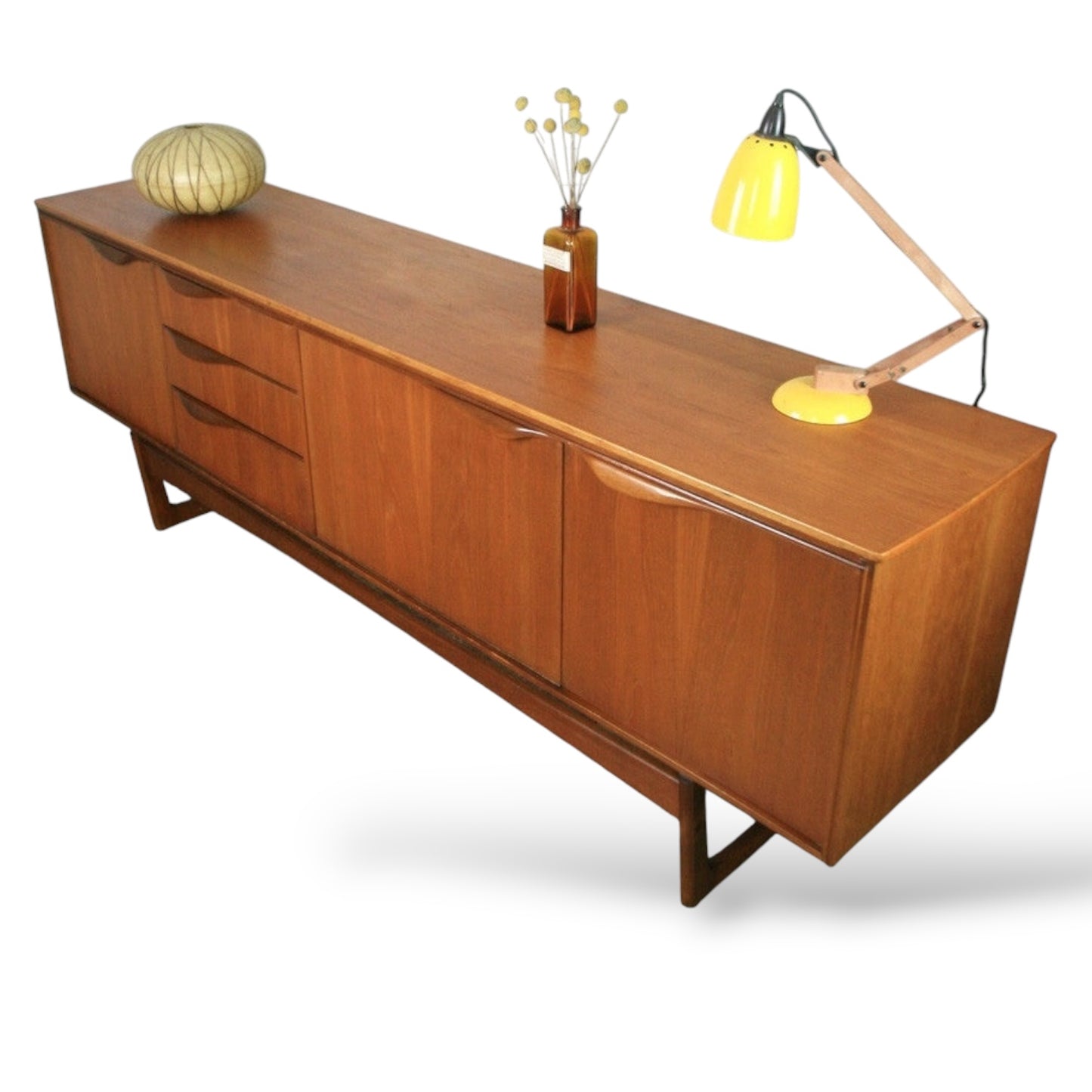 William Lawrence Teak Sideboard | Mid-Century Modern Credenza