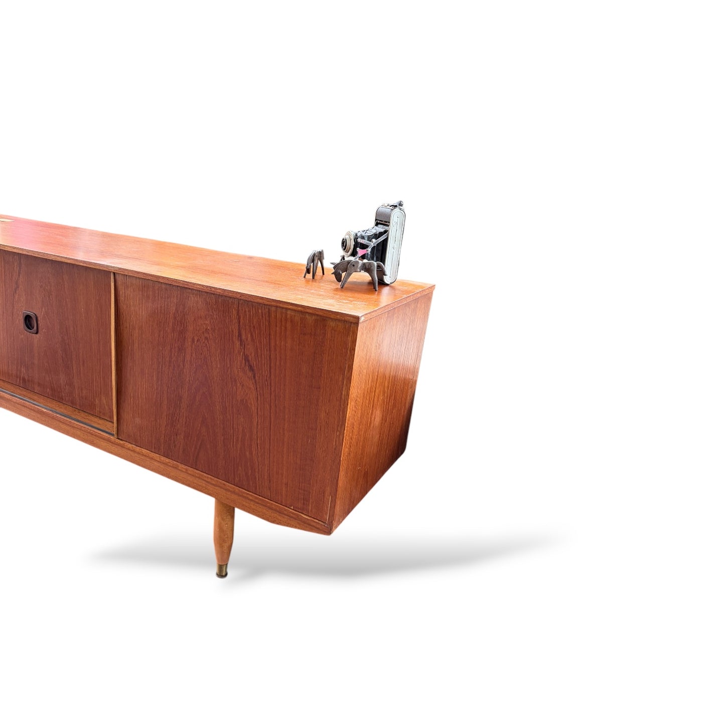 Danish Teak Sideboard | Mid-Century Modern Credenza