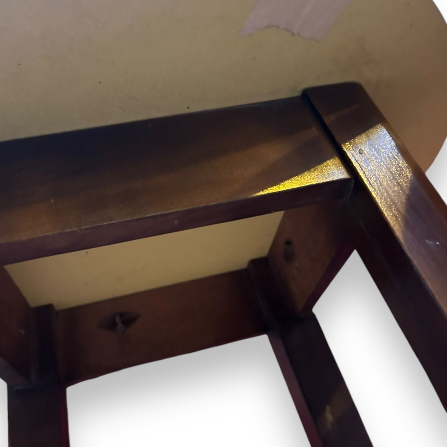 Mid Century Pair of Formica Bar Tables