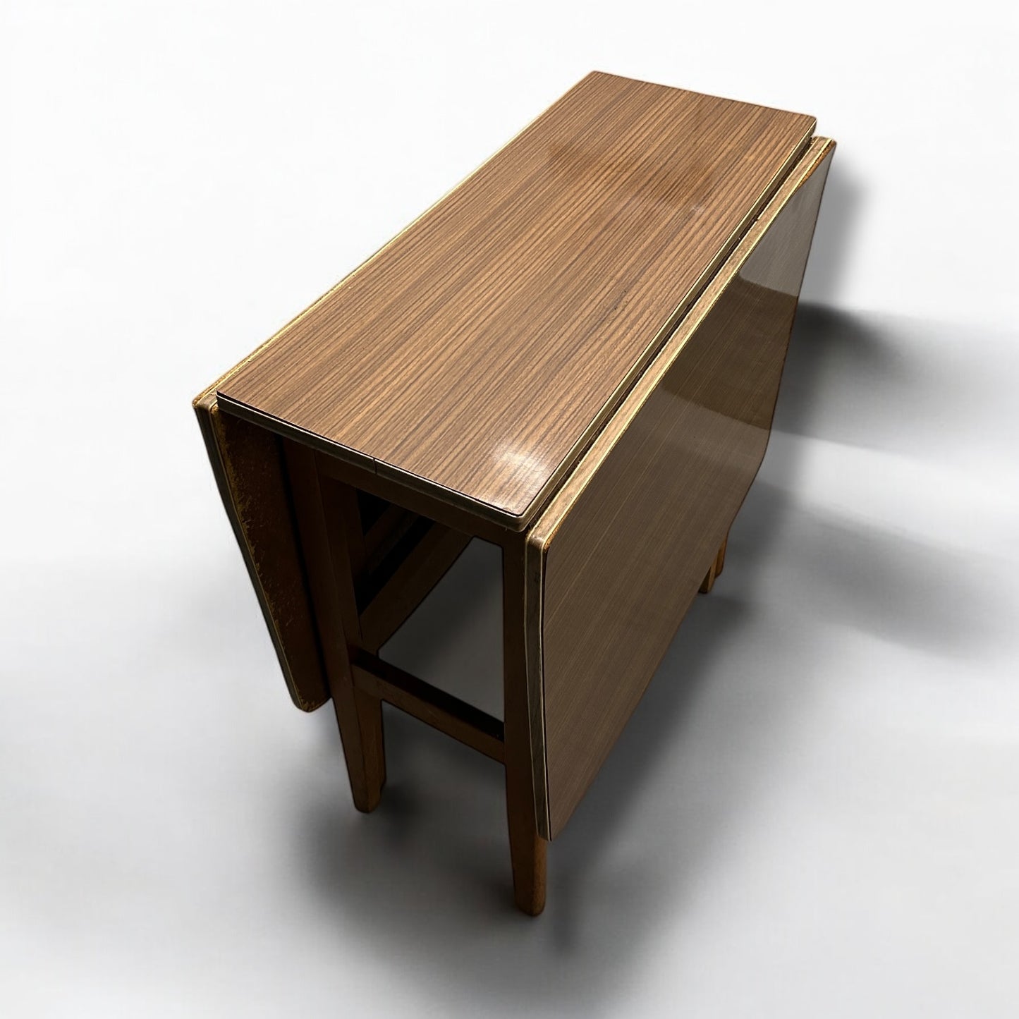 Mid Century Formica Drop Leaf Table