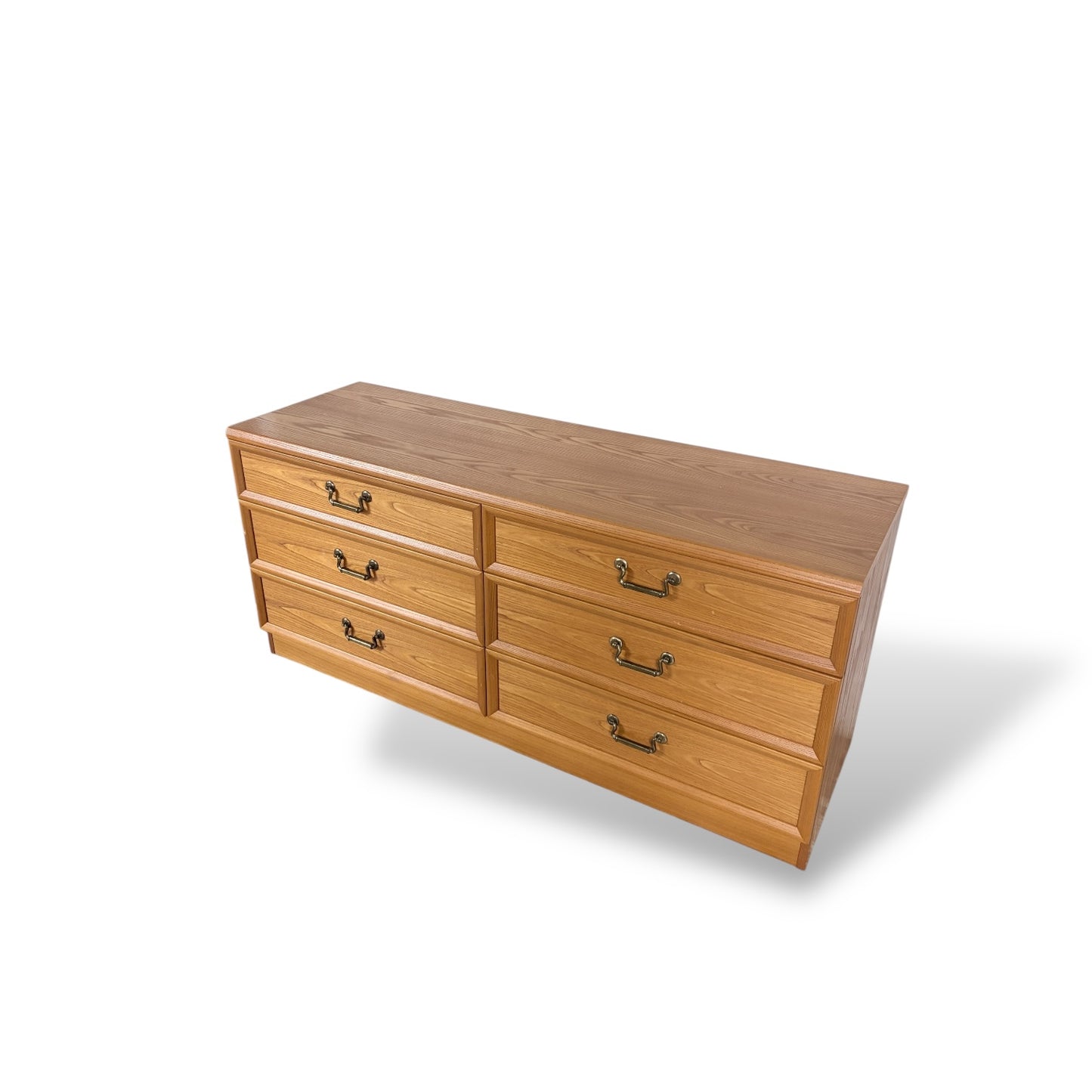 G Plan Low Sideboard – 1980s Oak Veneer Storage Unit