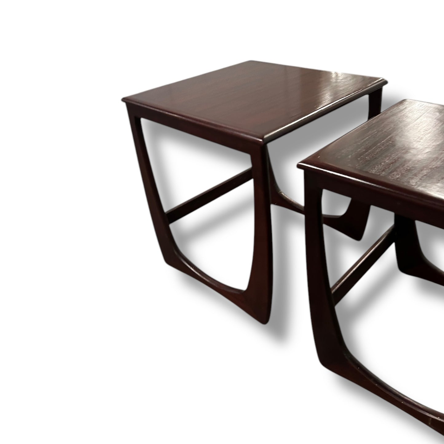 Mid Century Rosewood Gplan style nest of tables
