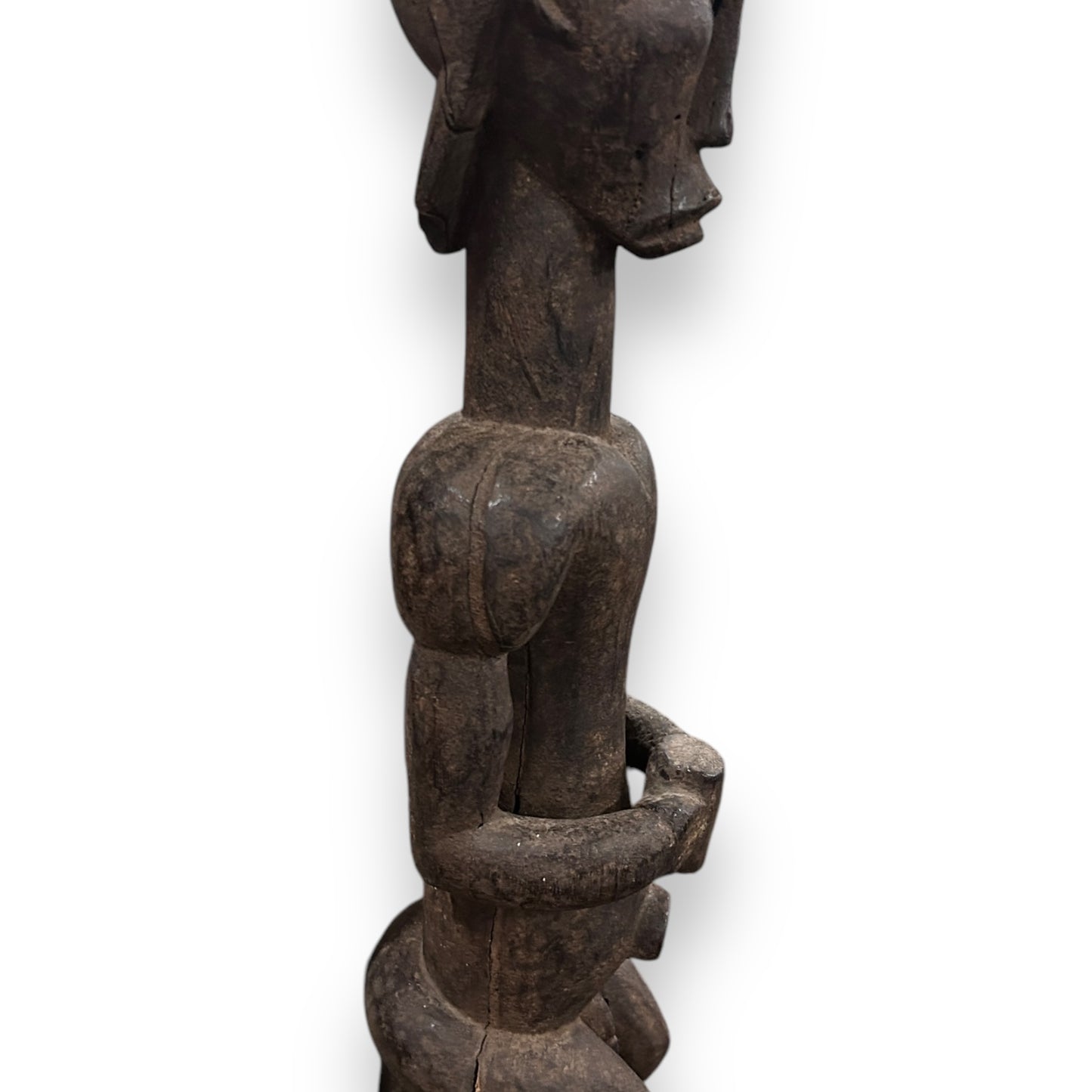 Antique Important Hemba Male Figure, Mambwe Region, Democratic Republic of the Congo