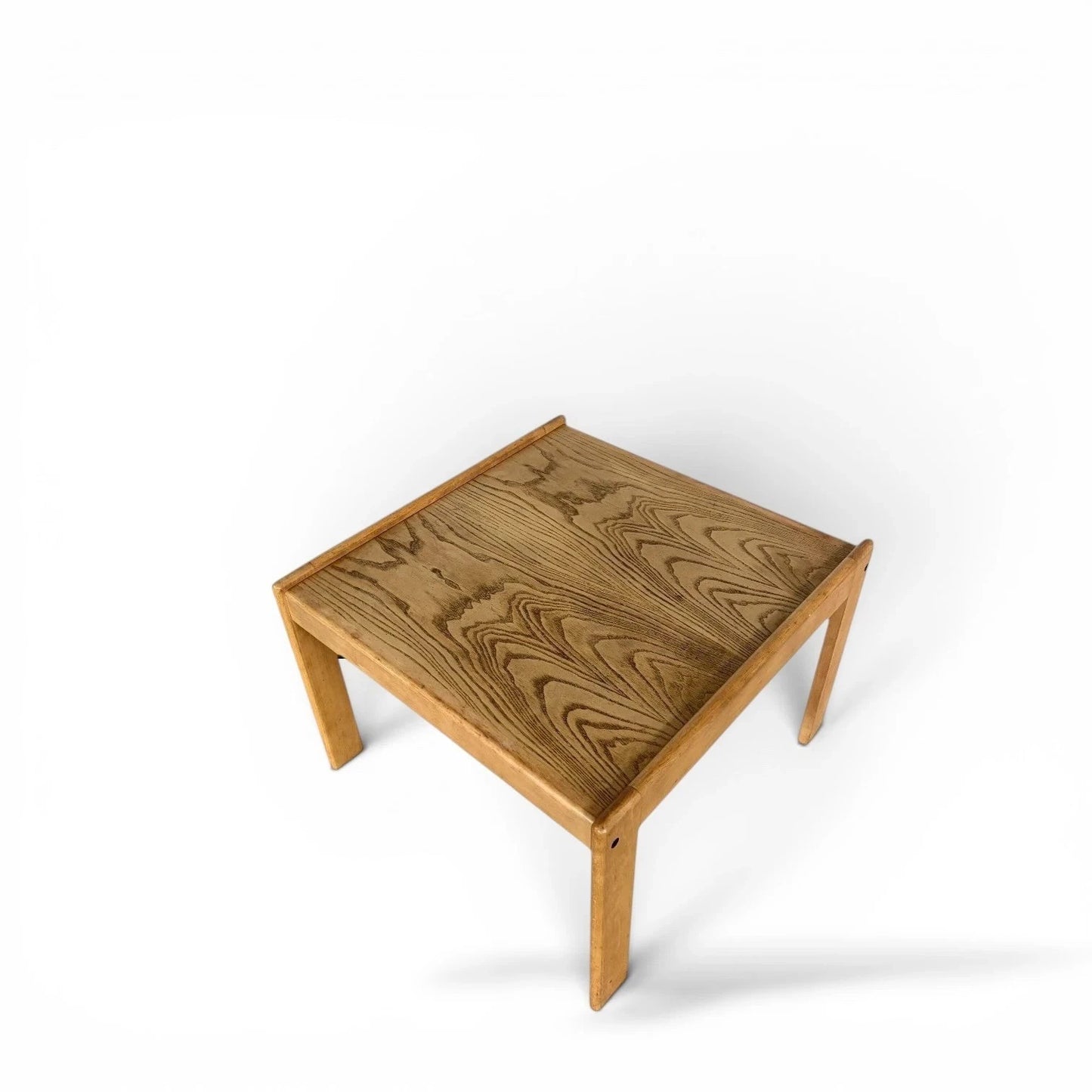 Mid Century Danish Brutalist Pine & Beech Coffee Table - image 6