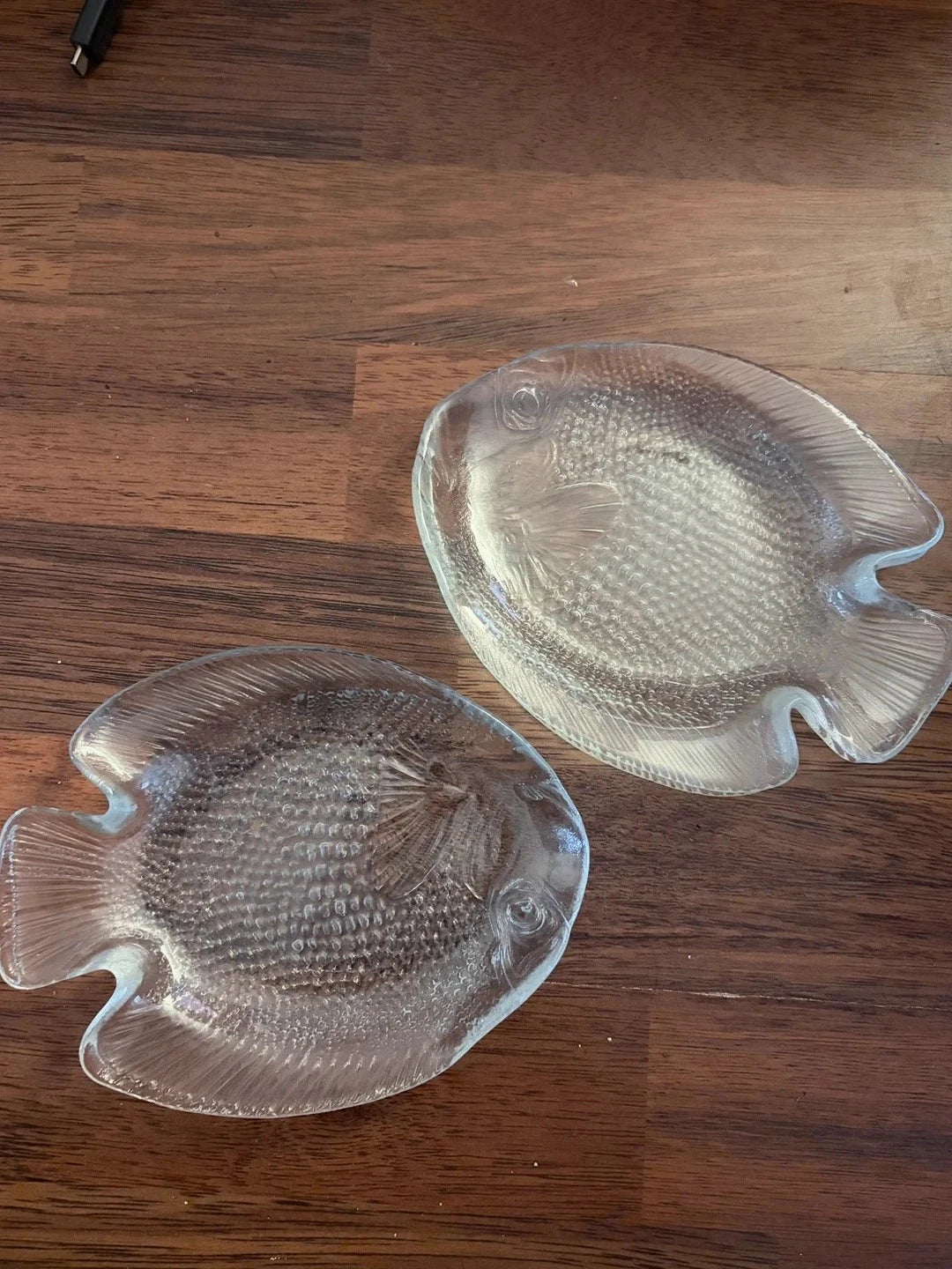 Mid Century Glass Fish Dishes – view 8