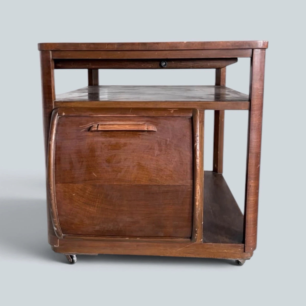 Art Deco CC41 Incorporall Walnut Metamorphic Cocktail Trolley / Drinks Cabinet – photo 10