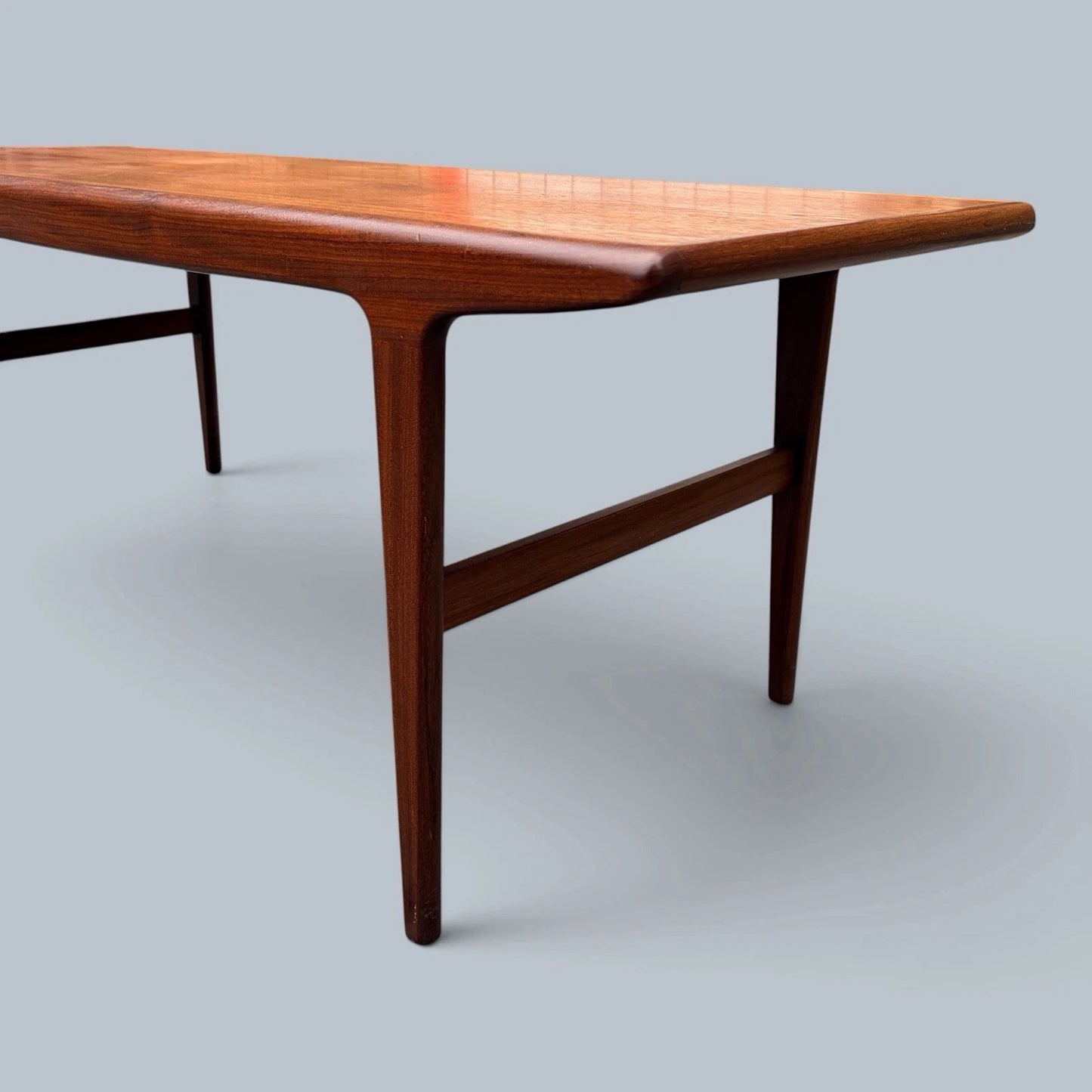 Vintage Danish Mid-Century Teak Coffee Table – 1960s Furniture – image 6