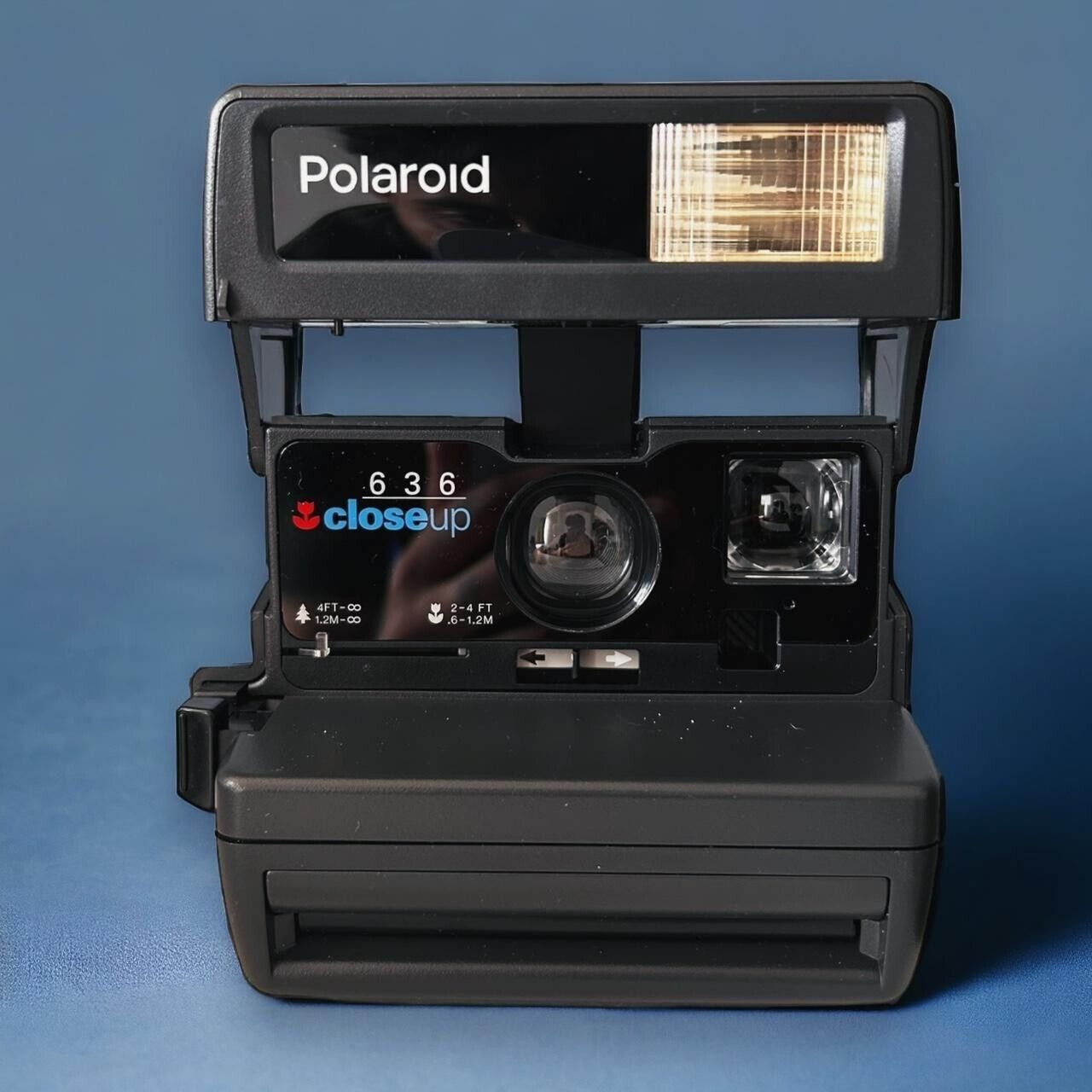 Vintage 80s Polaroid 636 Instant Camera