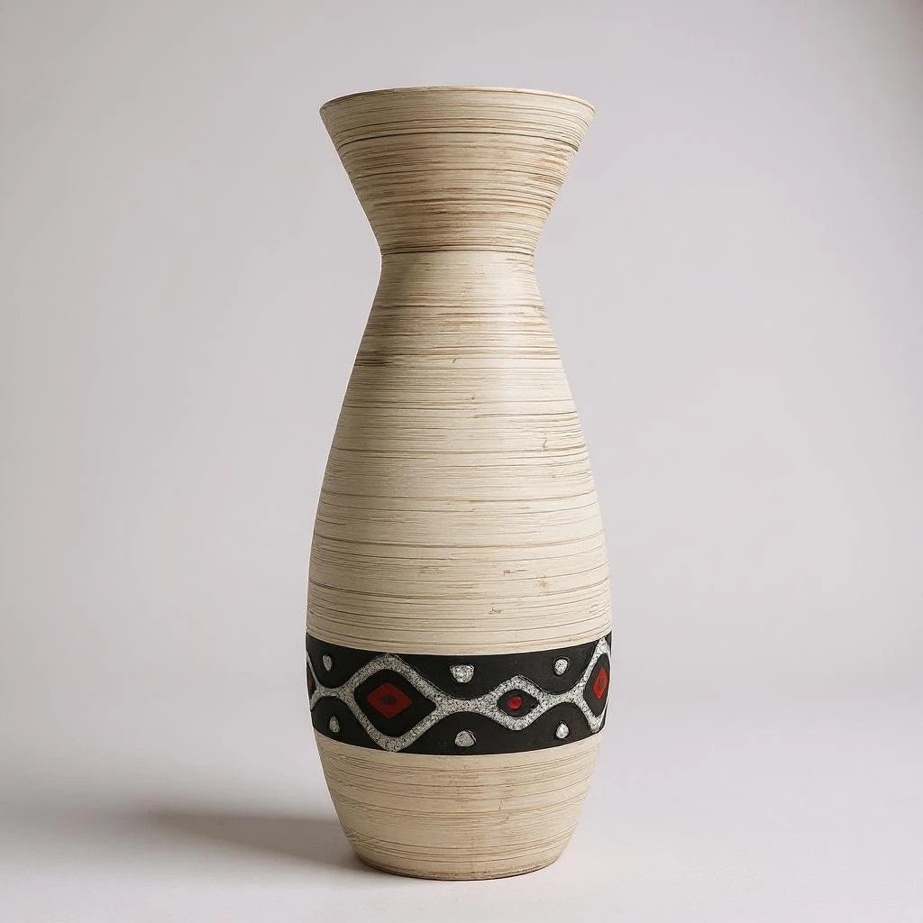 Mid Century Modern Austrian Carstens Art Pottery Large Vase