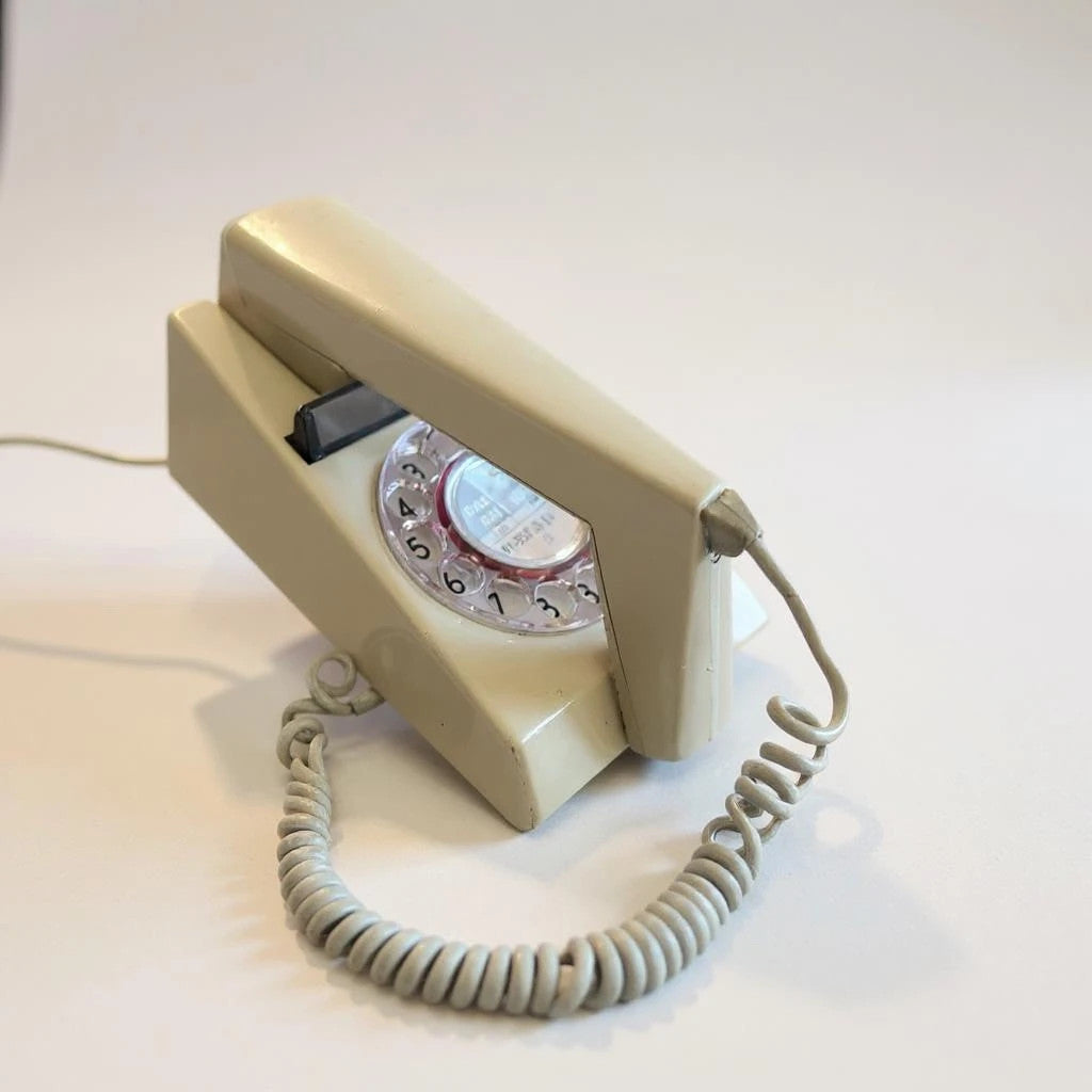 Vintage GPO Trimphone Rotary Dial Telephone – Model 722 – Retro 80s British Phone