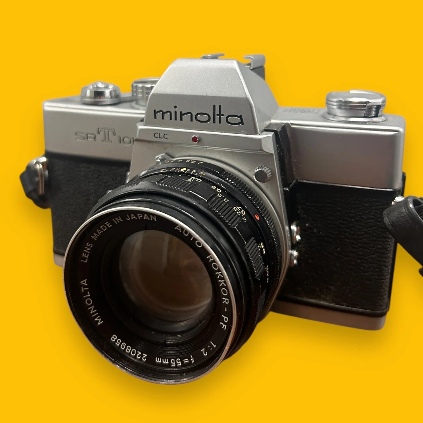 Vintage 1980s Minolta SRT101 35mm Film Camera