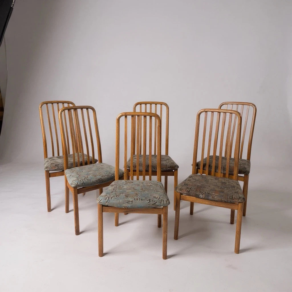 Set of 6 Skovby Danish Dining Chairs – Mid Century Modern