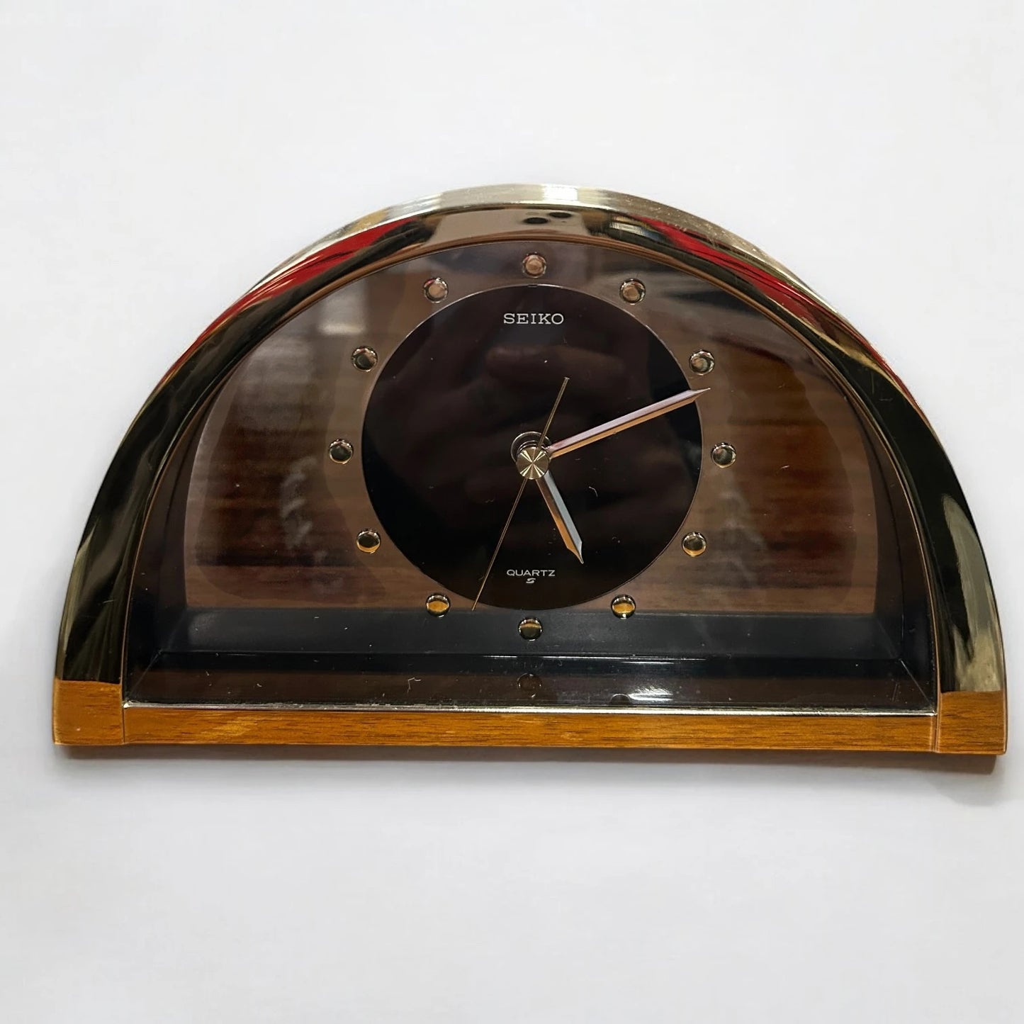 Vintage 1970s Seiko Transparent Clock