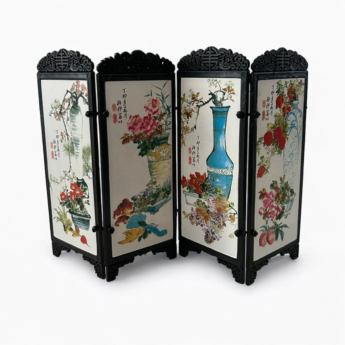 Vintage Chinese Mini Folding Desk Divider