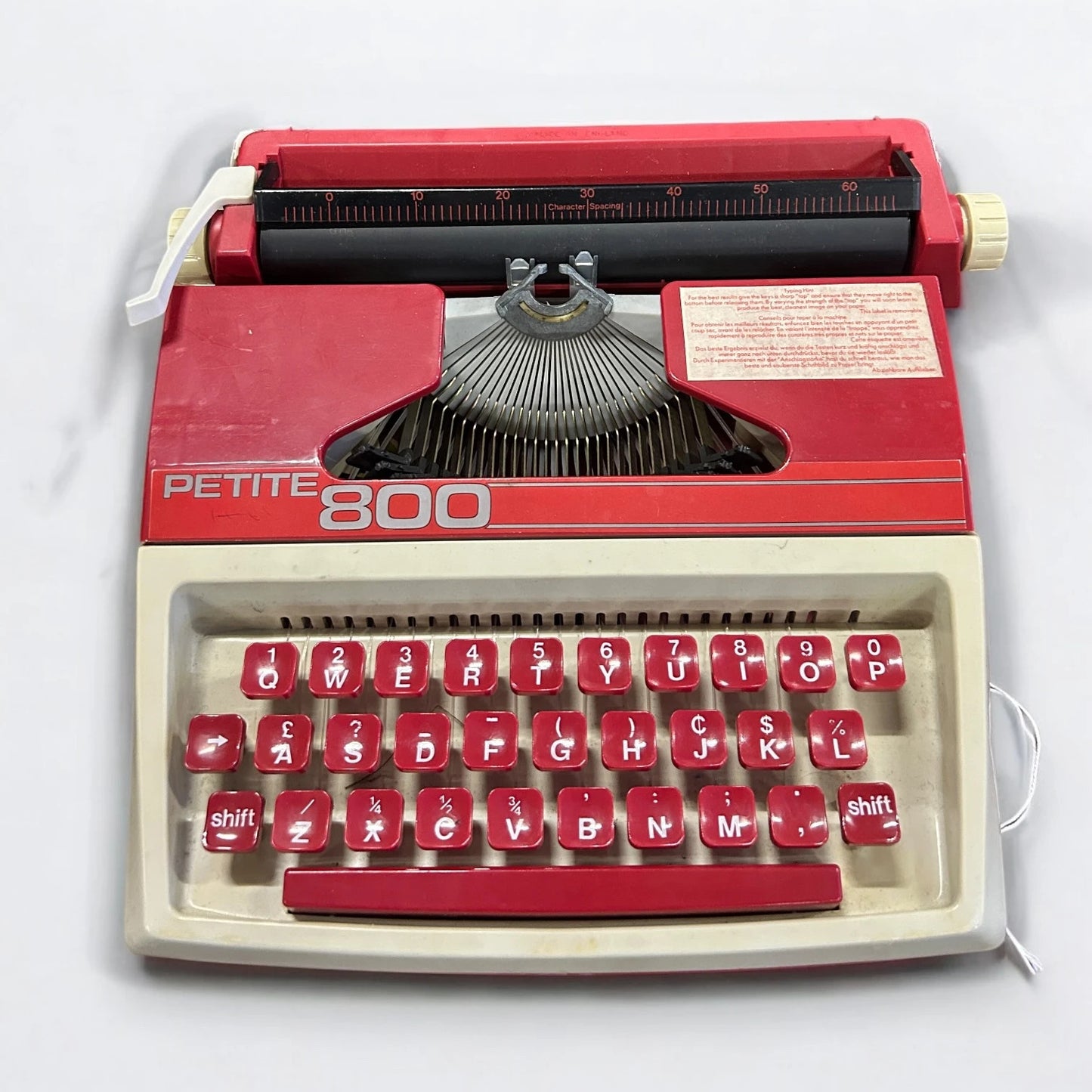 Mid Century Petite 800 Junior Typewriter