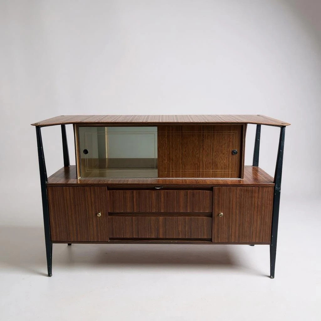 Mid Century Modern Beautility Sideboard Drinks Cocktail Cabinet