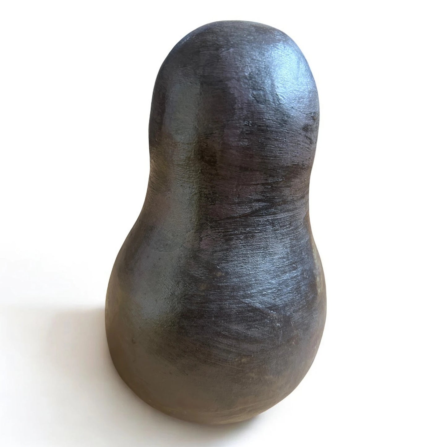 Mid Century Vintage Studio Pottery by Averil Ainley Peanut Shaped Vase