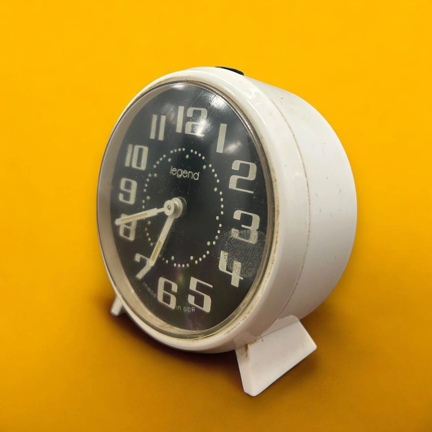 Mid Century East German Table Clock