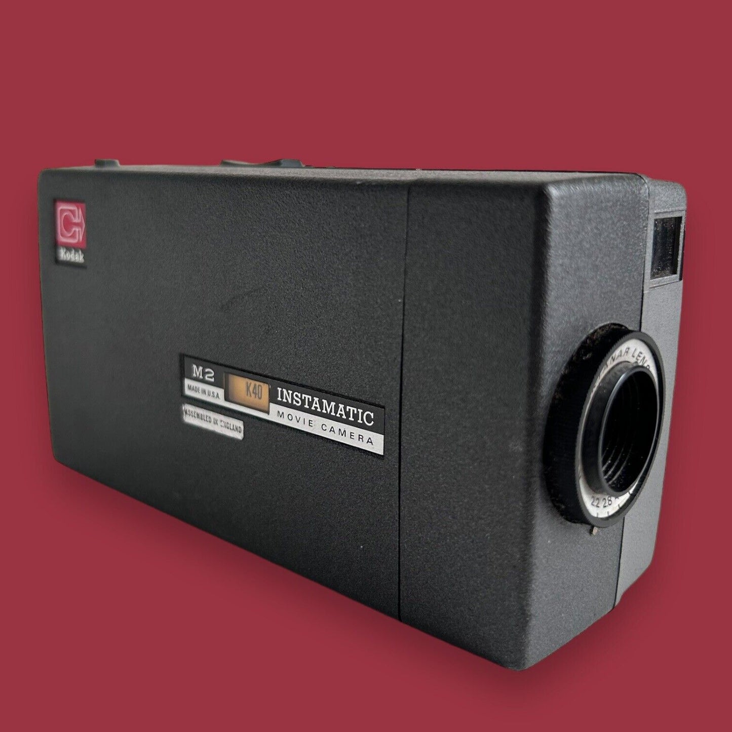 Vintage 1970s Kodak M2 Super 8 Movie Camera
