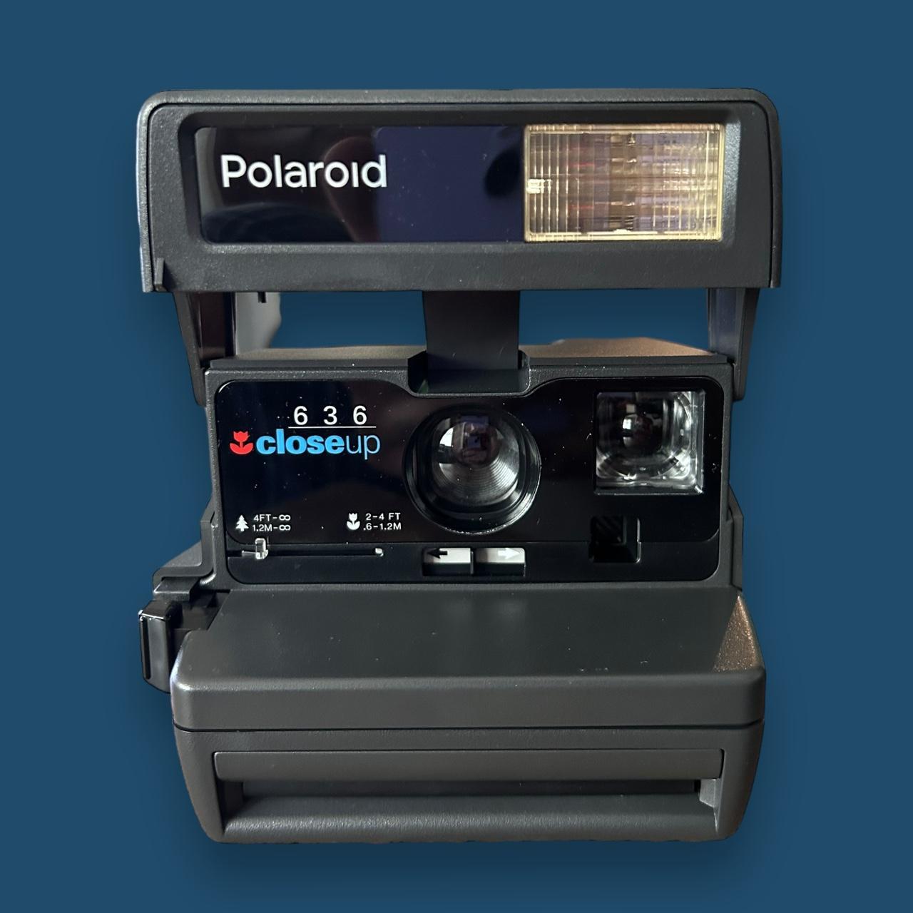 Vintage 1980s Polaroid 636 Closeup Instant Film Camera