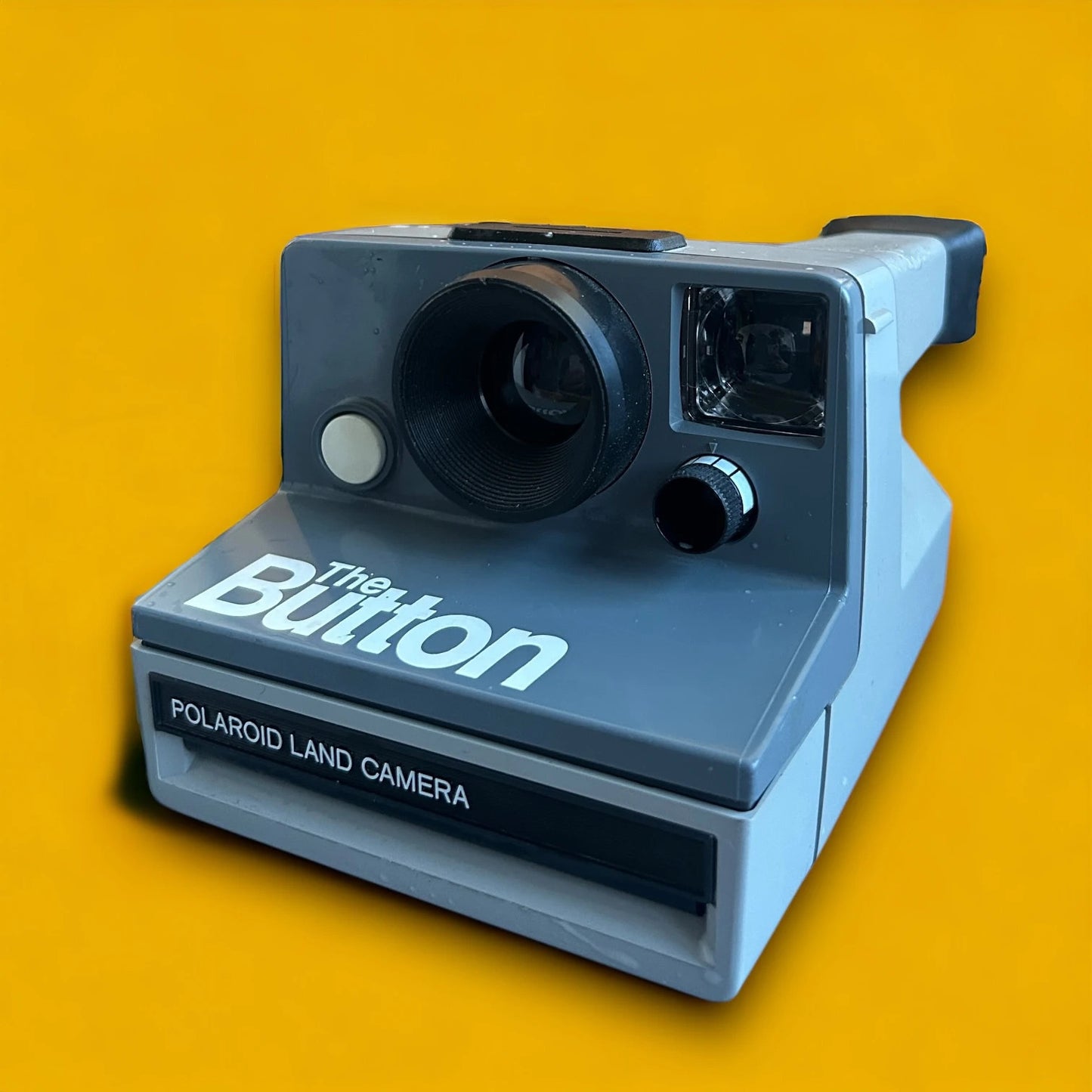 Vintage 80s Polaroid the Button Film Camera