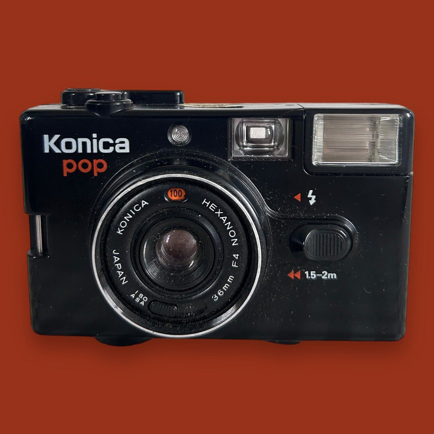 Vintage 1970s Konica Pop 35mm Film Camera