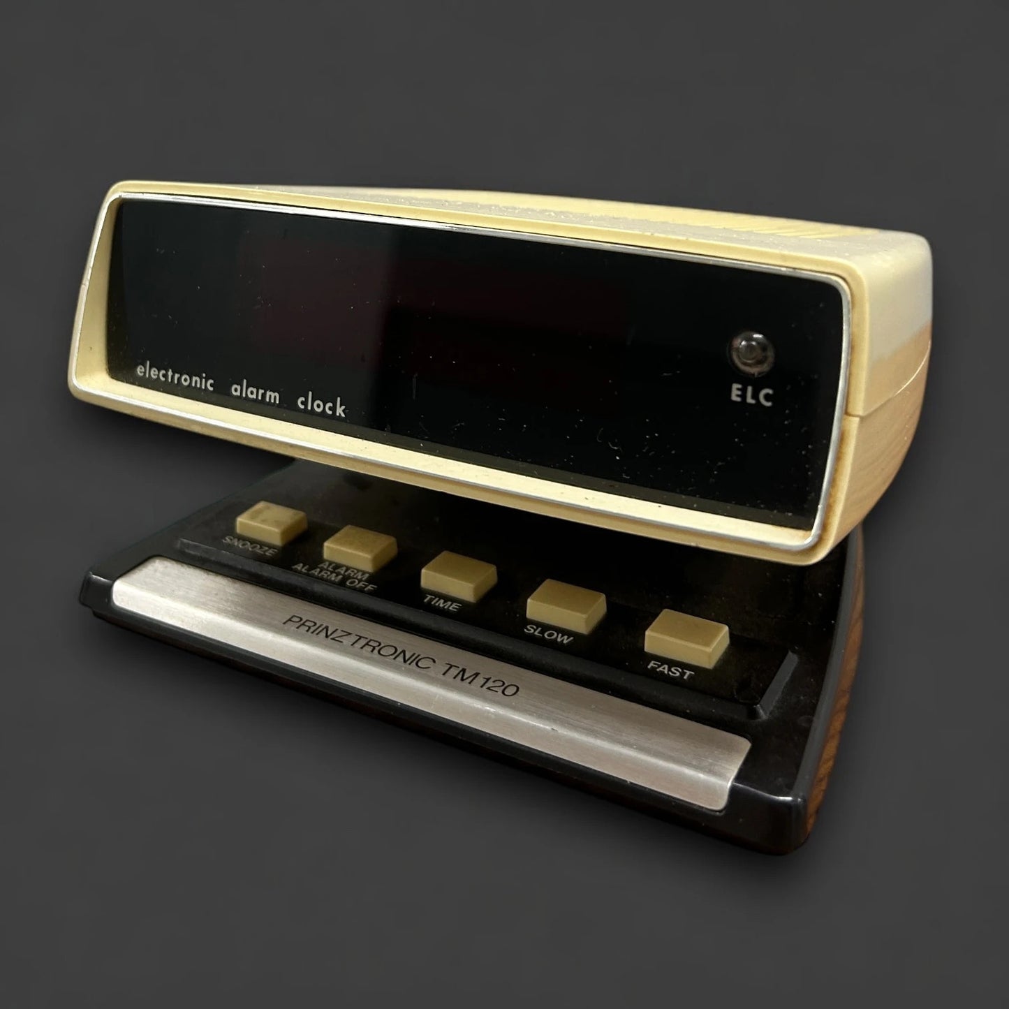 Mid Century Prinztronic TM120 Electronic Alarm Clock