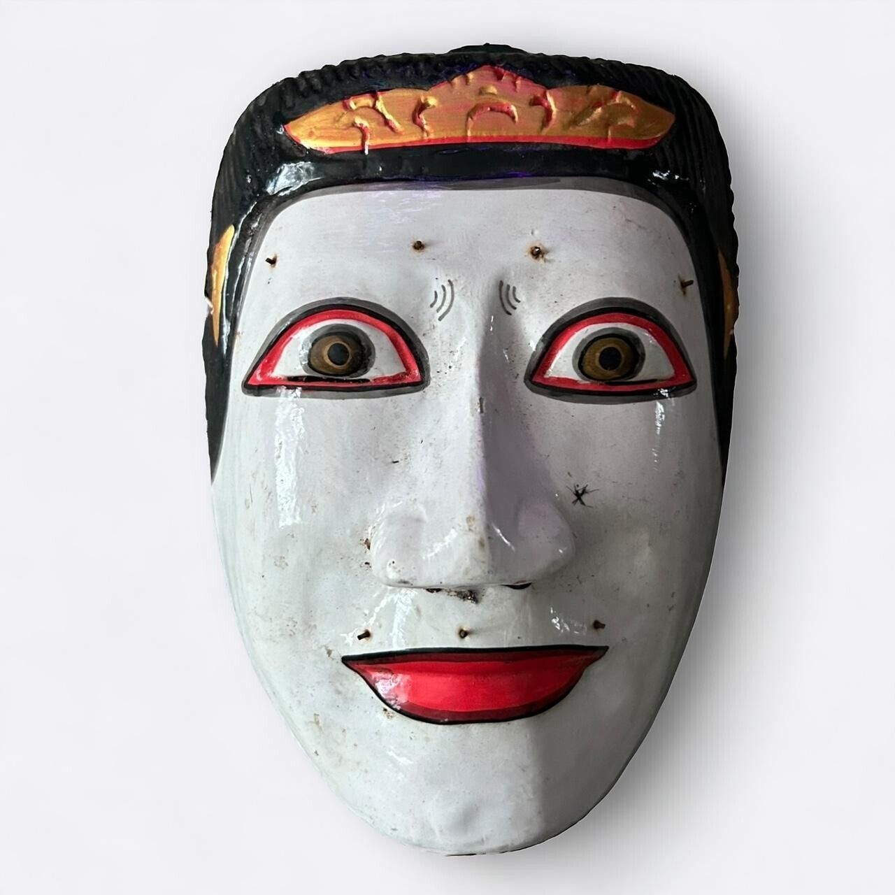 Mid Century Carved Wall Mask