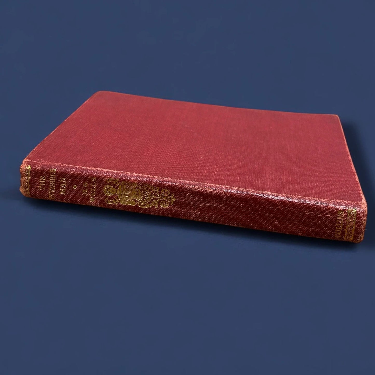 Vintage The Invisible Man HG Wells Antique Book