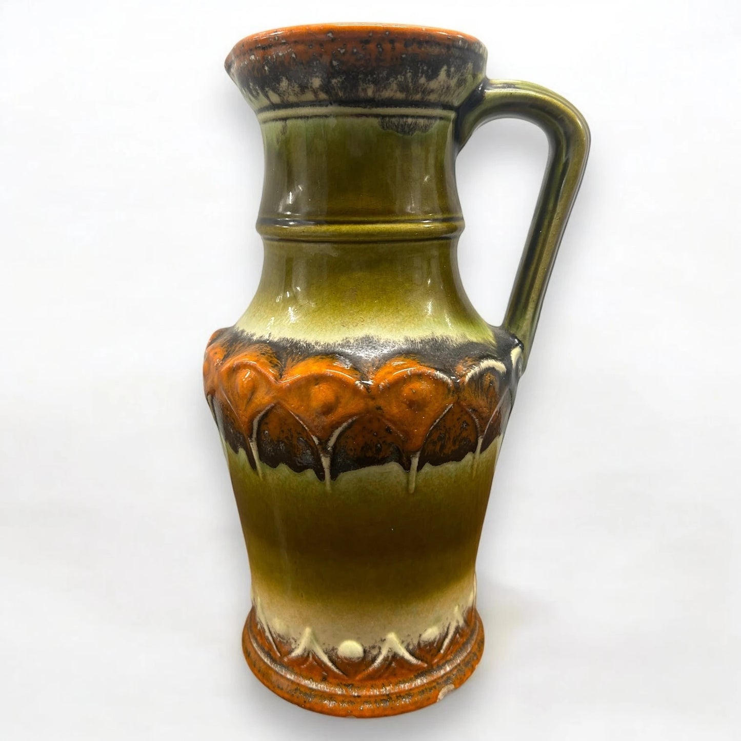 Mid Century West German Vase Jug