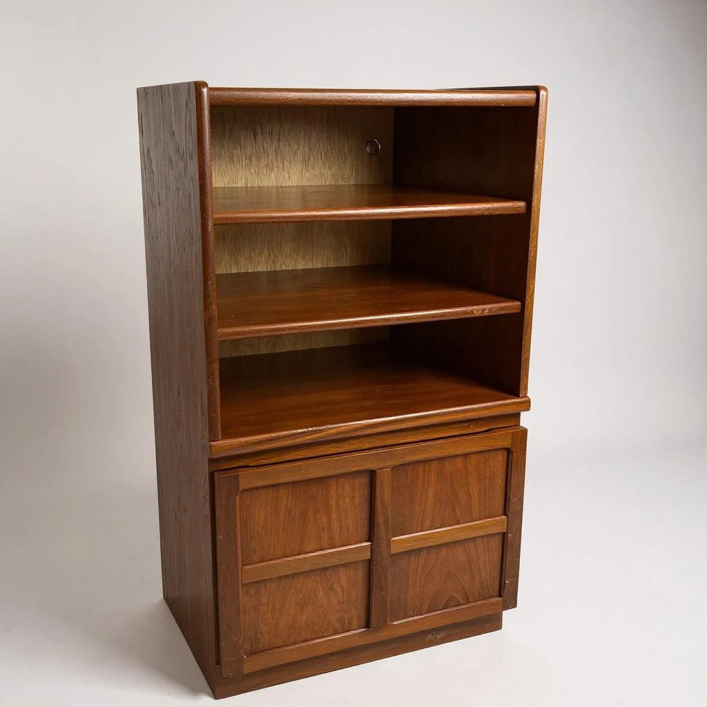 Mid Century modern Nathan furniture squares hi-fi unit cabinet