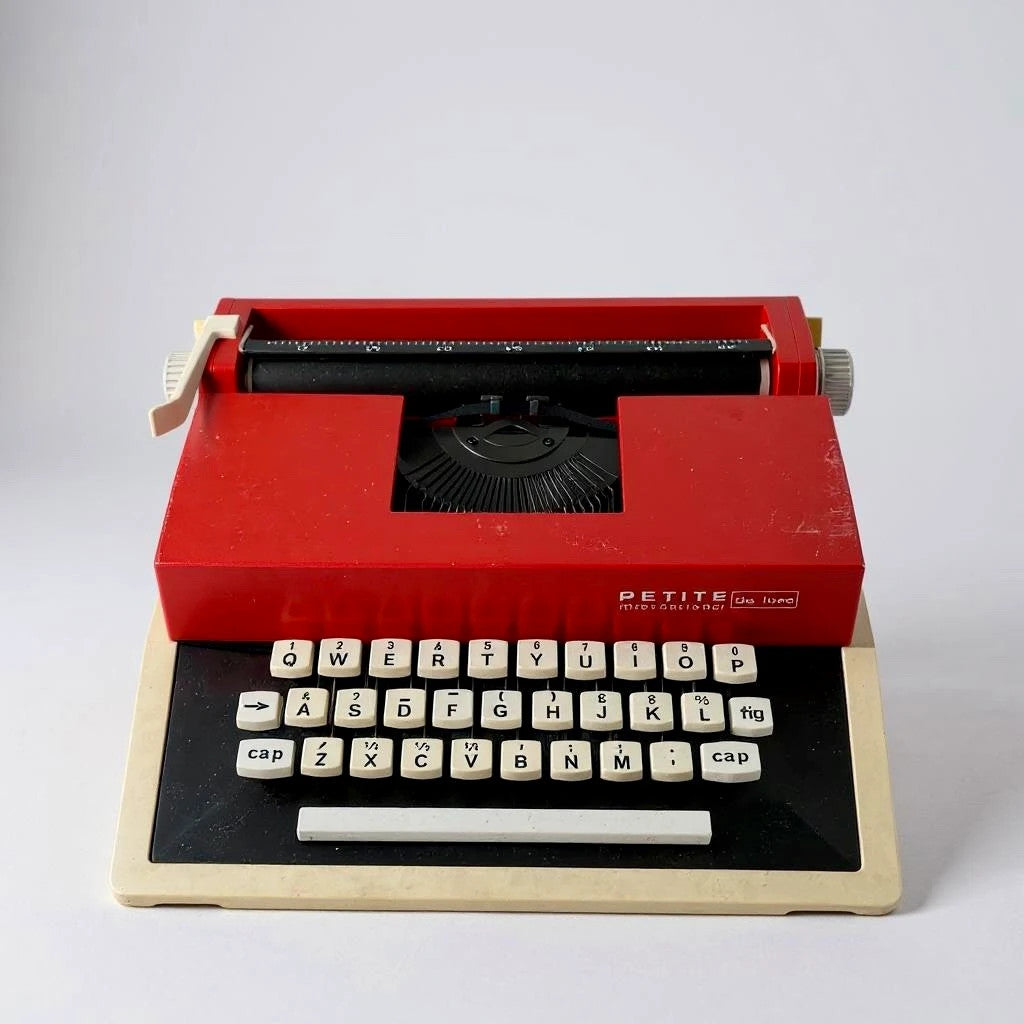Mid Century Modern Petite International Junior Portable Typewriter