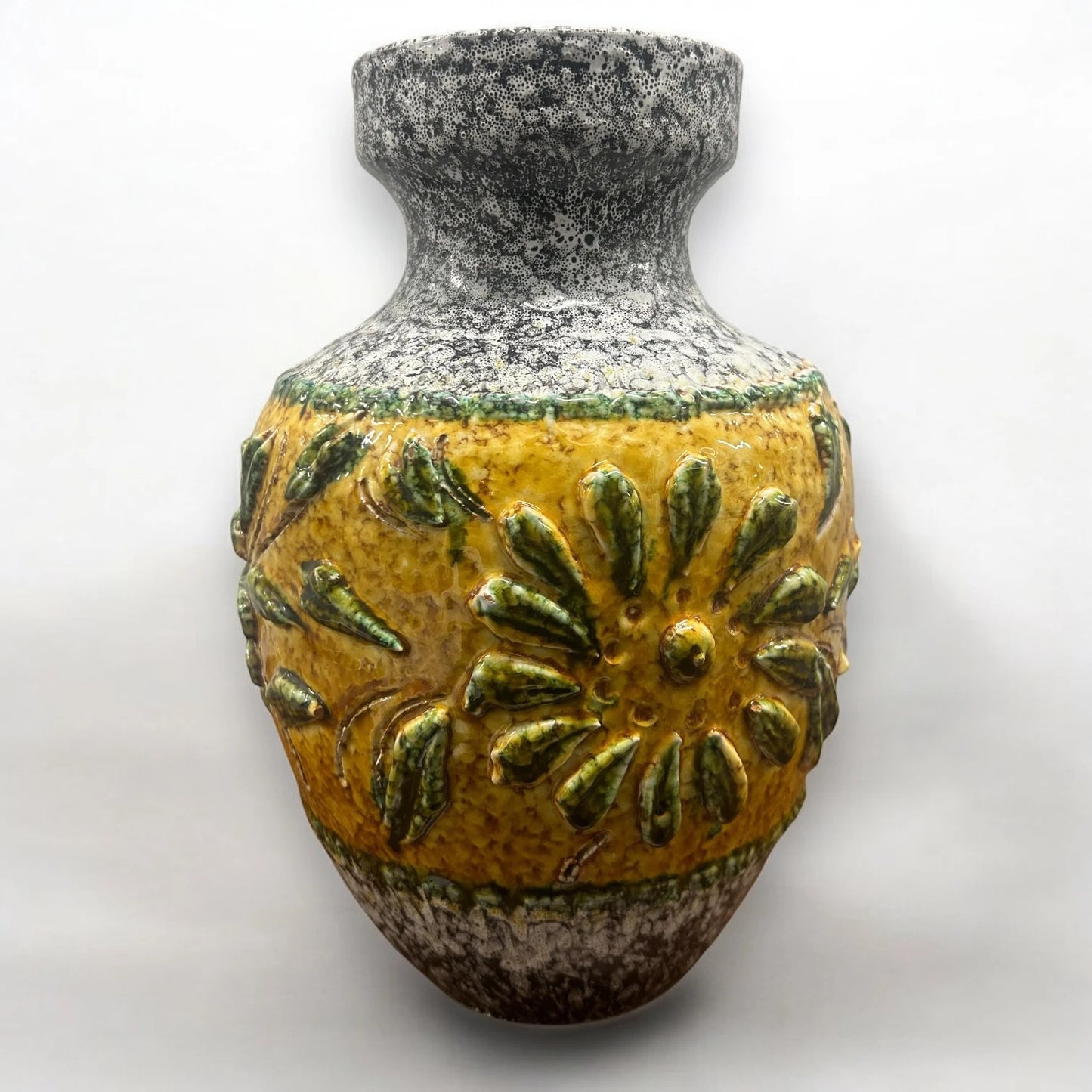 Mid Century Rare West German Lava Vase