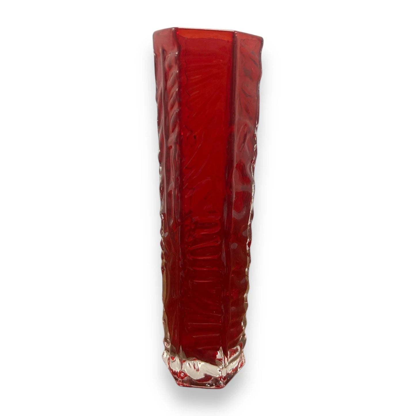 Mid Century Japanese Lava Glass Vase