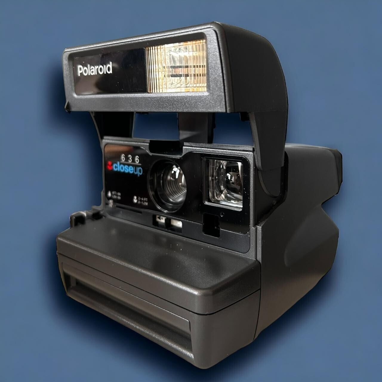 Vintage 80s Polaroid 636 Instant Camera
