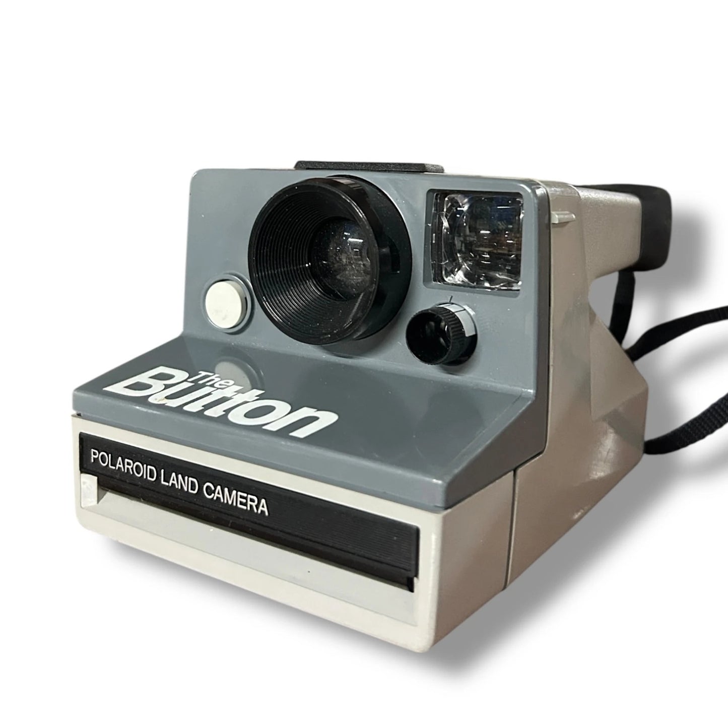 Vintage 80s Polaroid the Button Instant Film Camera