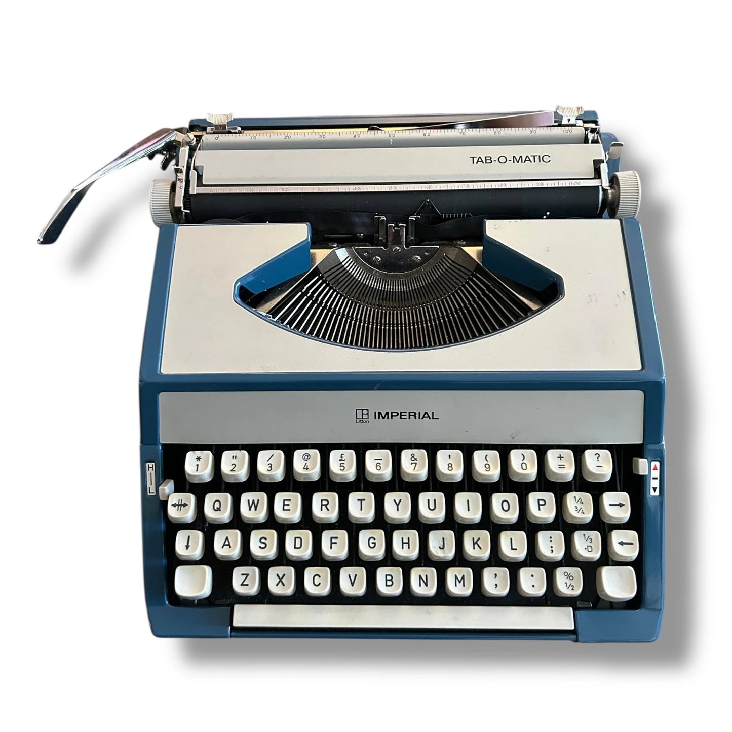 Mid Century Modern Imperial Portable Typewriter