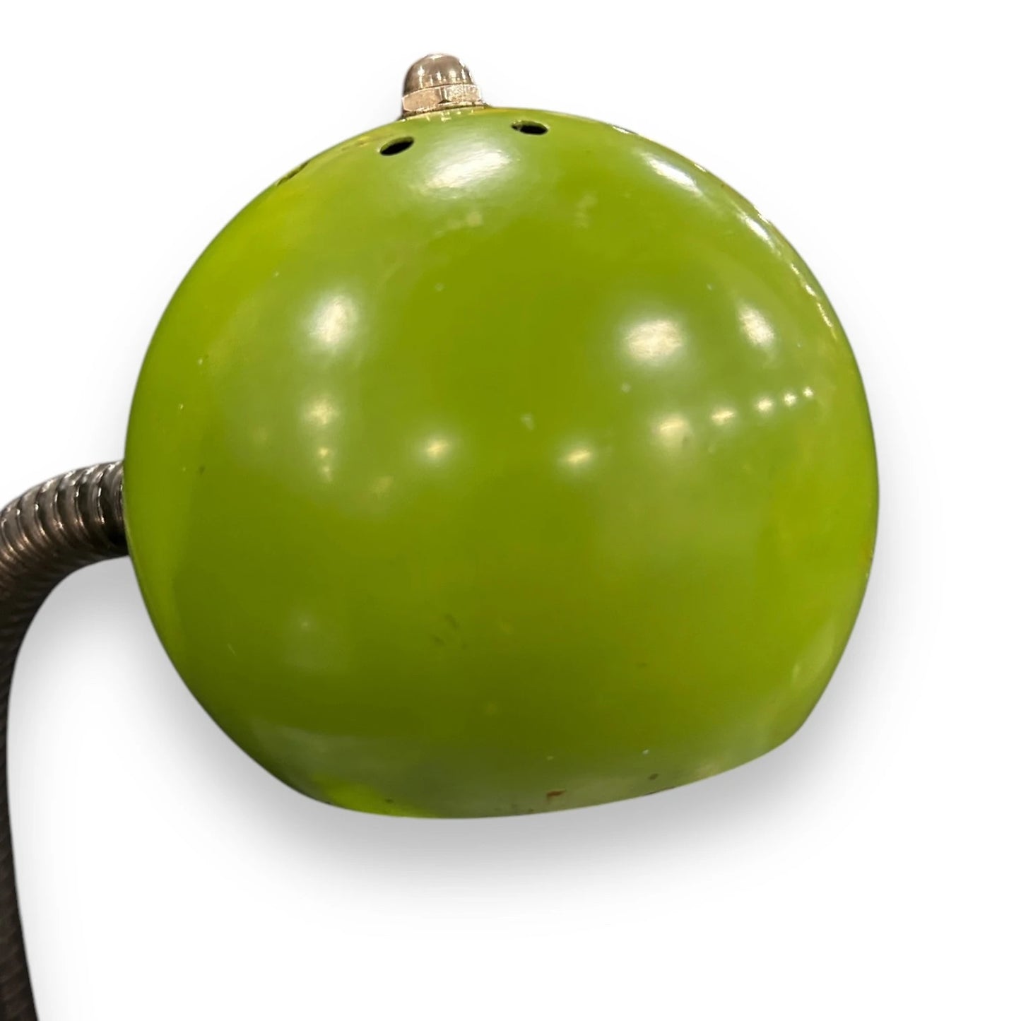 Mid Century Veneta Lumi Line Green Eyeball Lamp