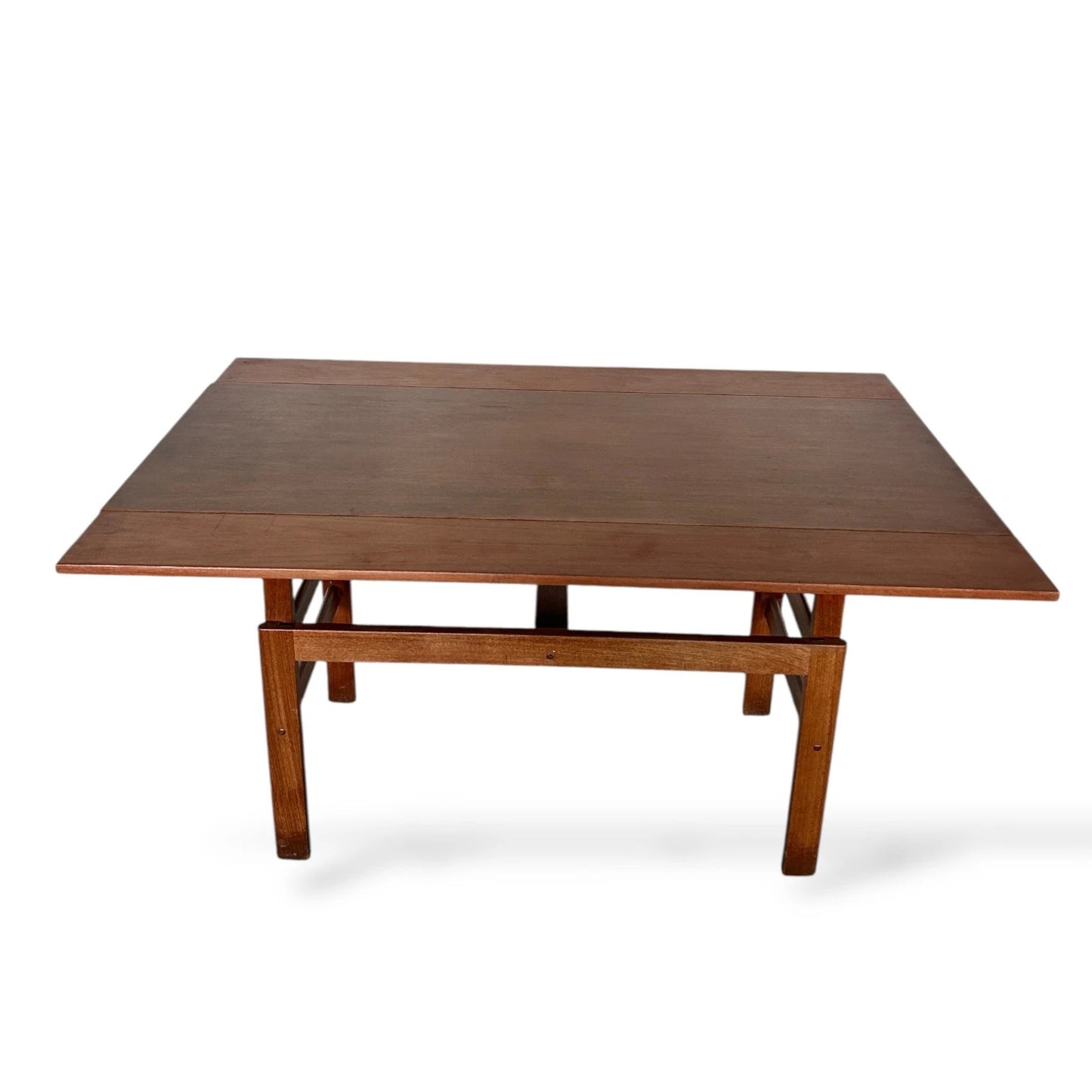Danish Metamorphic Coffee Table / Dining Table – Mid Century Modern Extending Teak Table