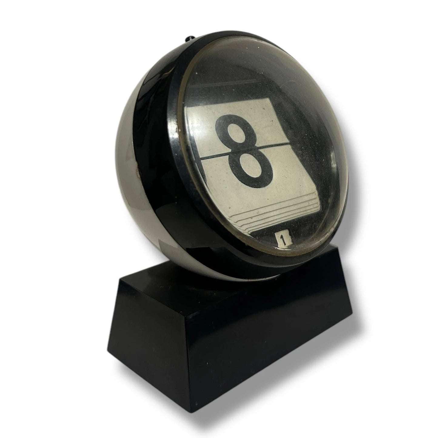 Mid Century Sphere Space Age Perpetual Flip Calendar