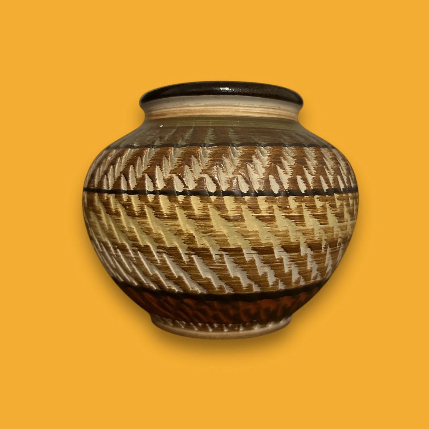 Mid Century Small West German Pot Vase