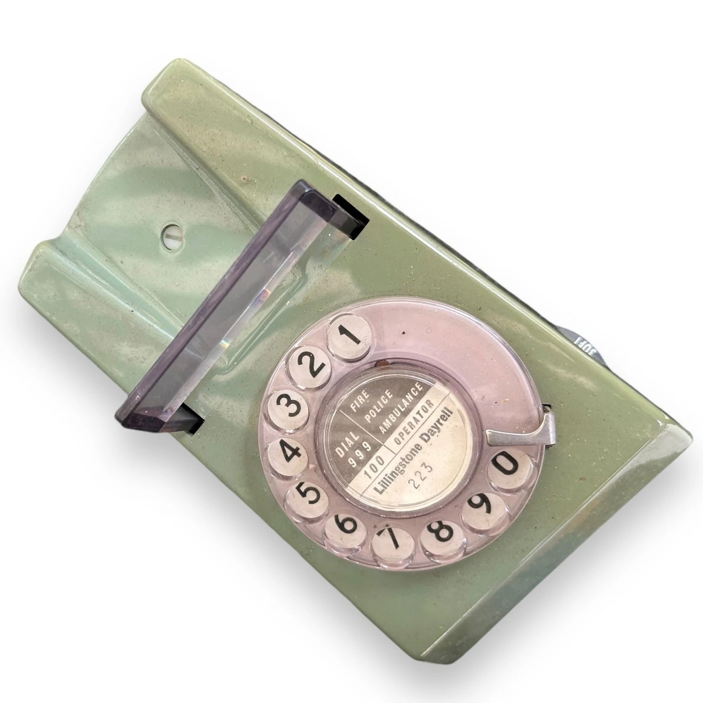 Vintage 1970s Green Trimphone