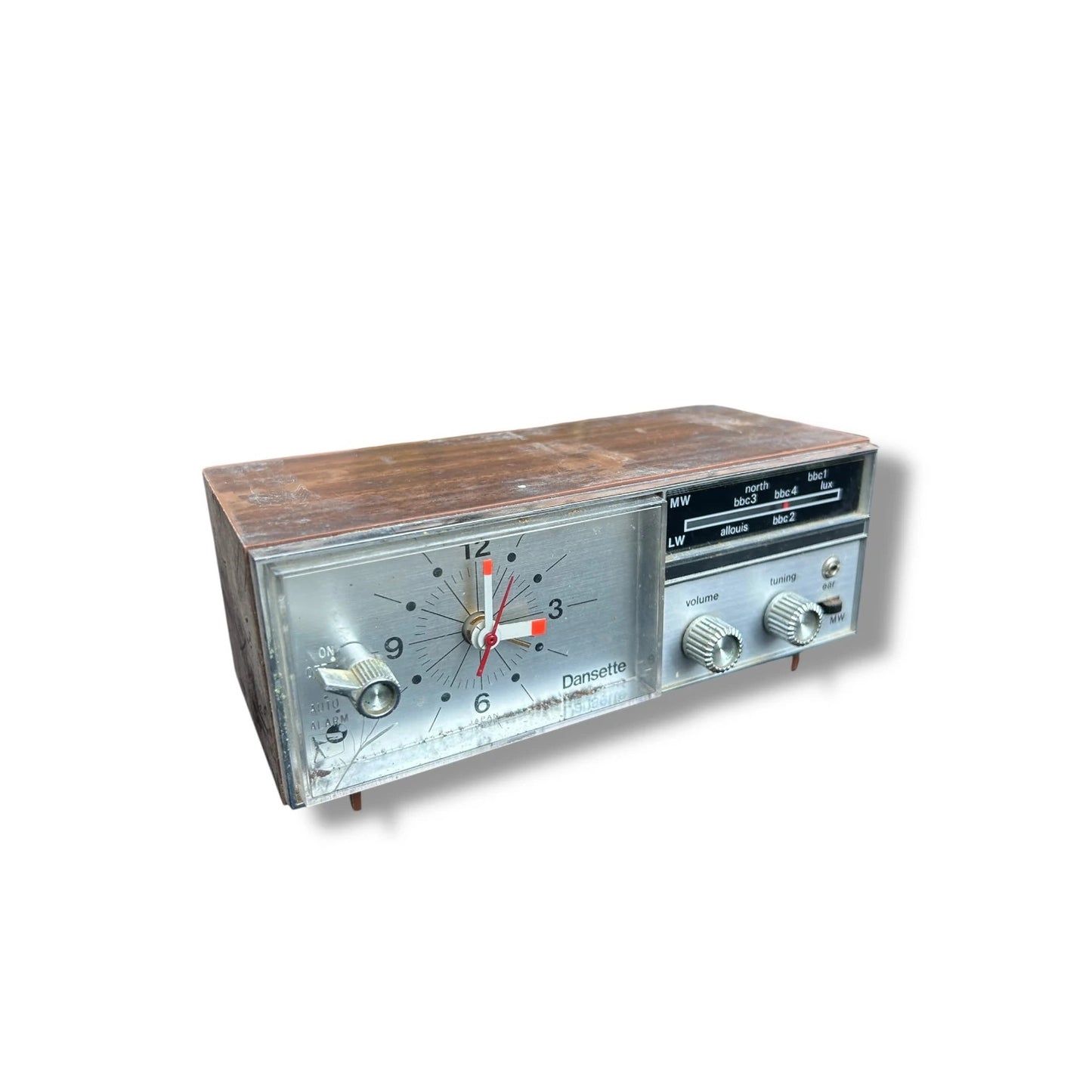 1970s Bush Nightingale Clock Radio – Retro Alarm Radio