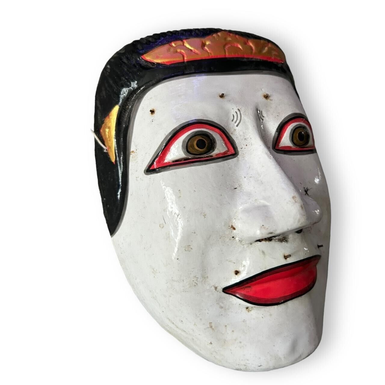 Mid Century Carved Wall Mask