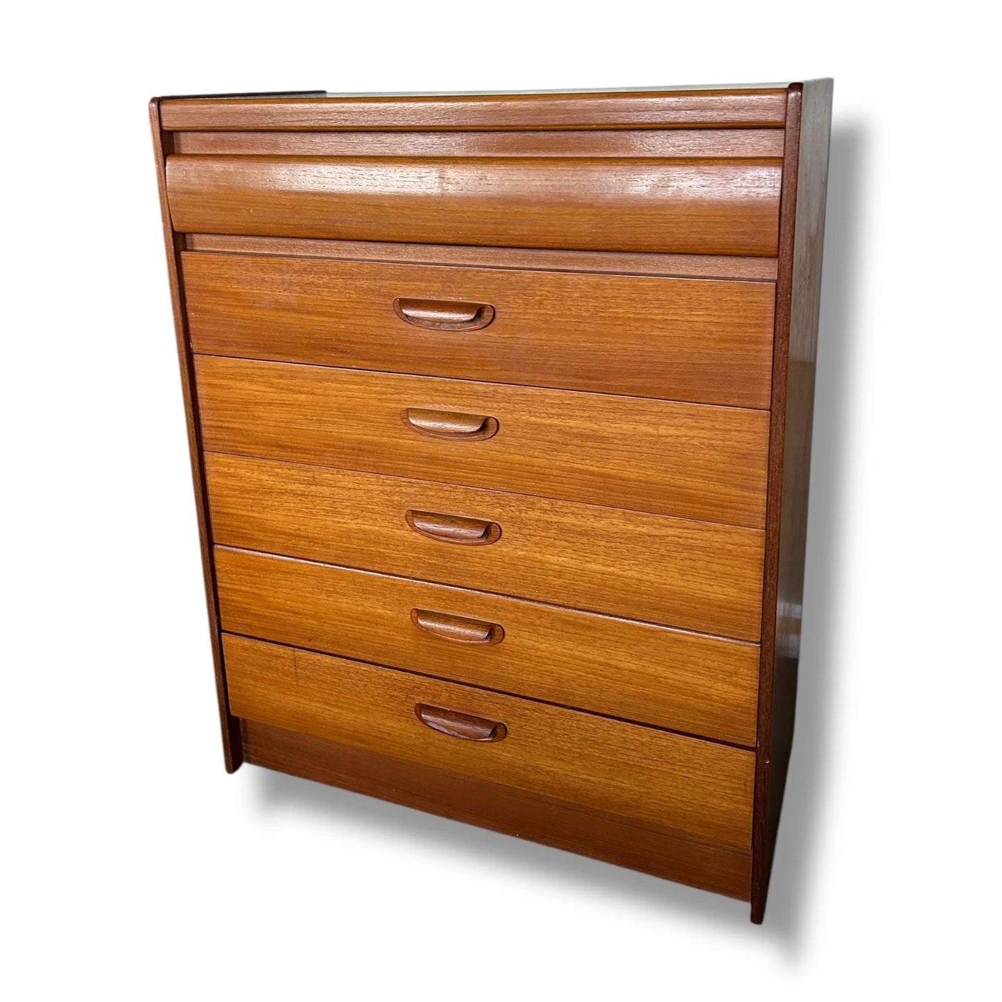 Mid Century Modern William Lawrence Tallboy Chest of Drawers